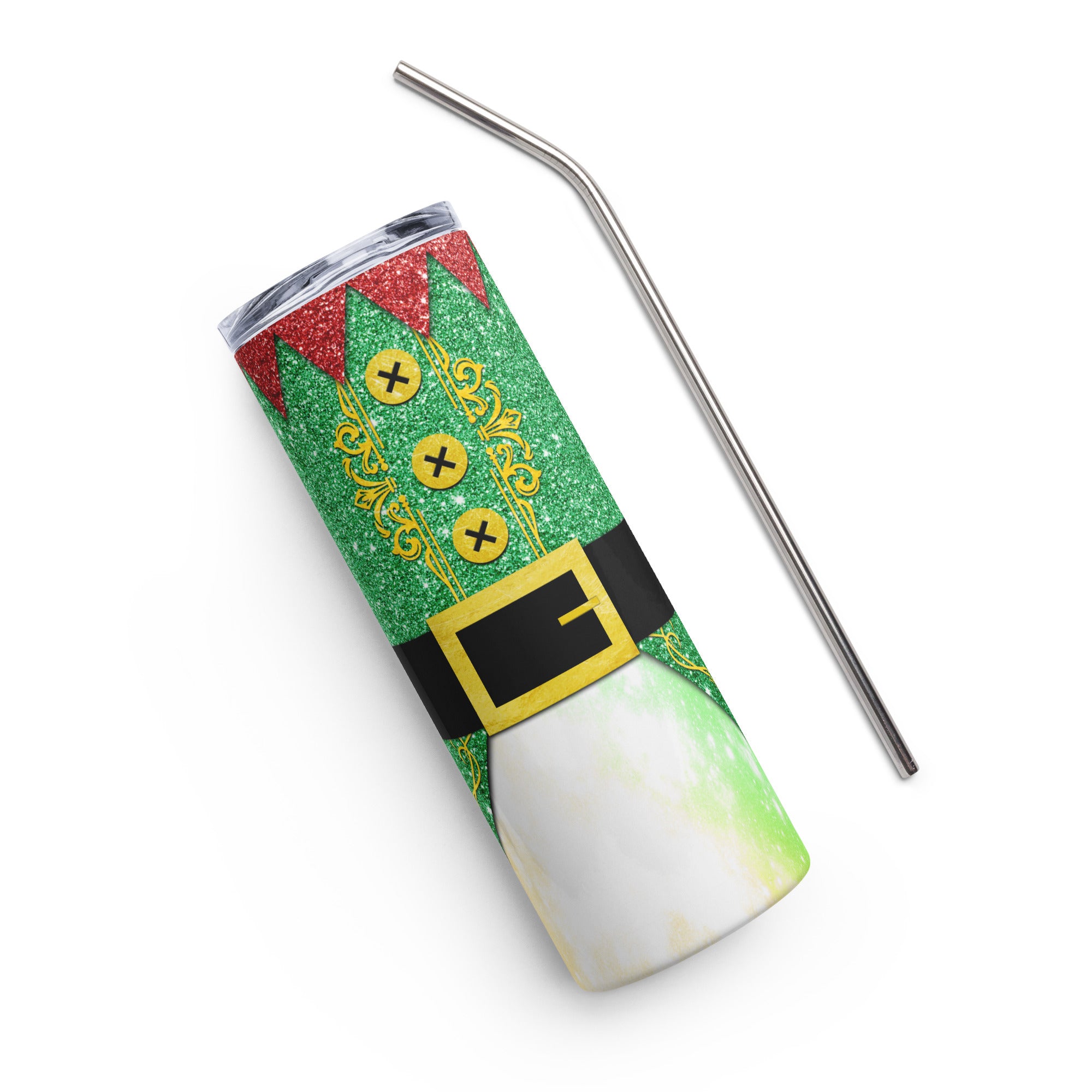 Elf Christmas Stainless steel tumbler