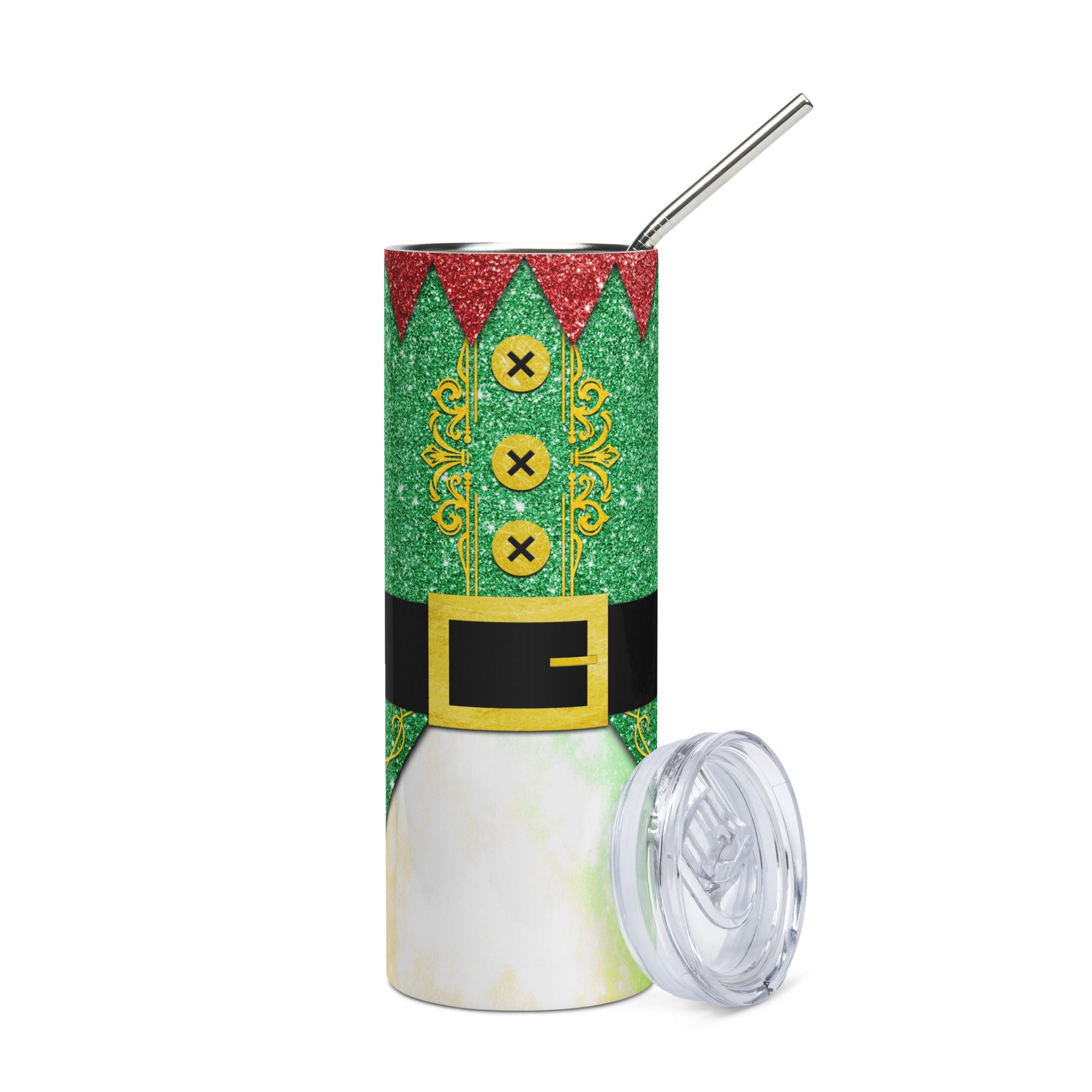 Elf Christmas Stainless steel tumbler