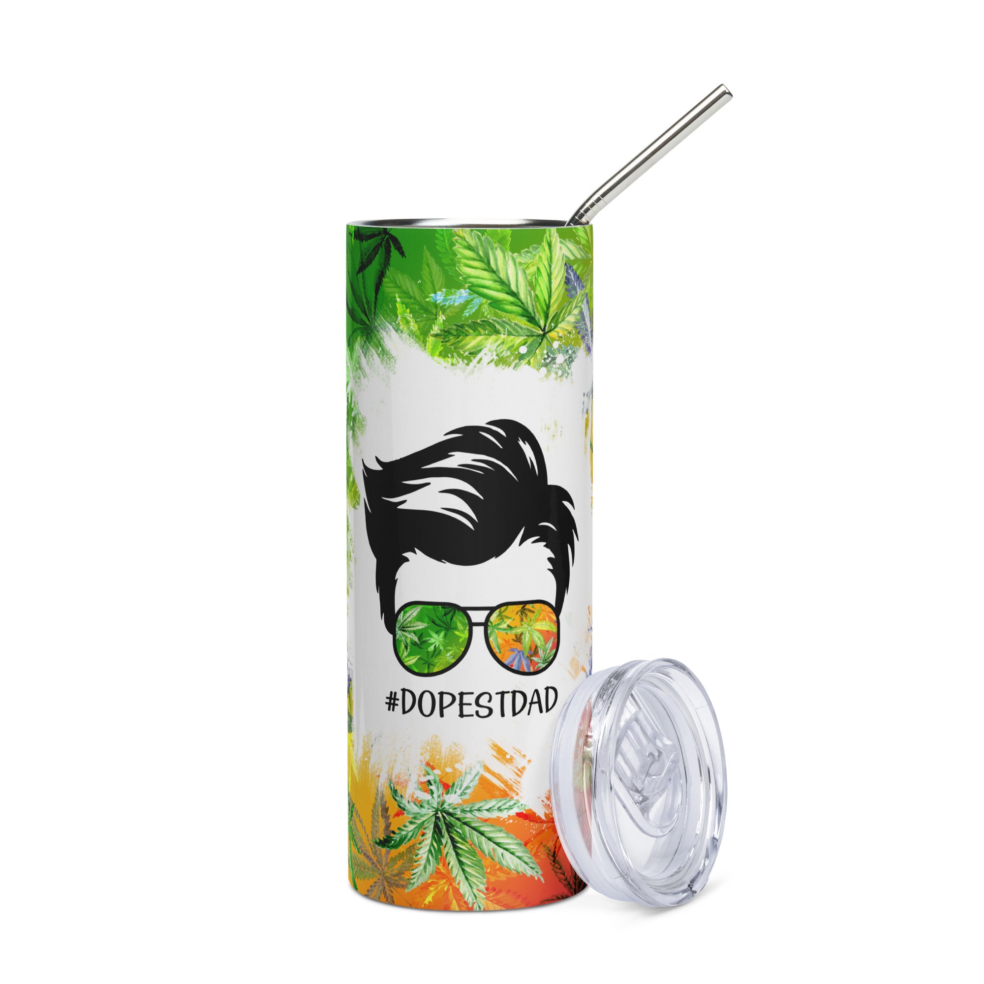 Dopest Dad Stainless steel tumbler