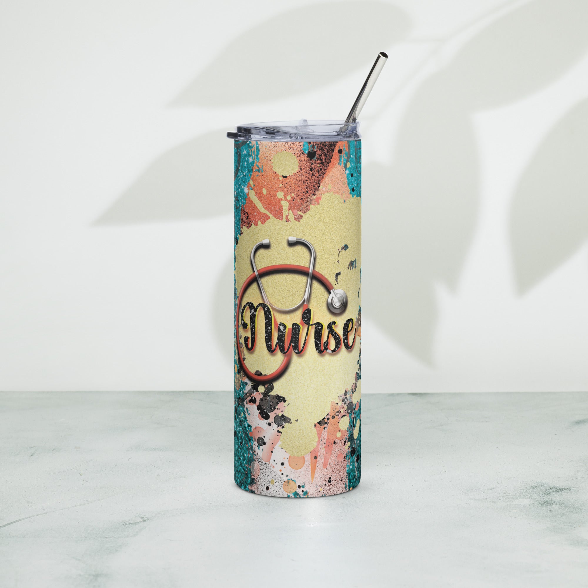 Nurse Stainless steel tumbler