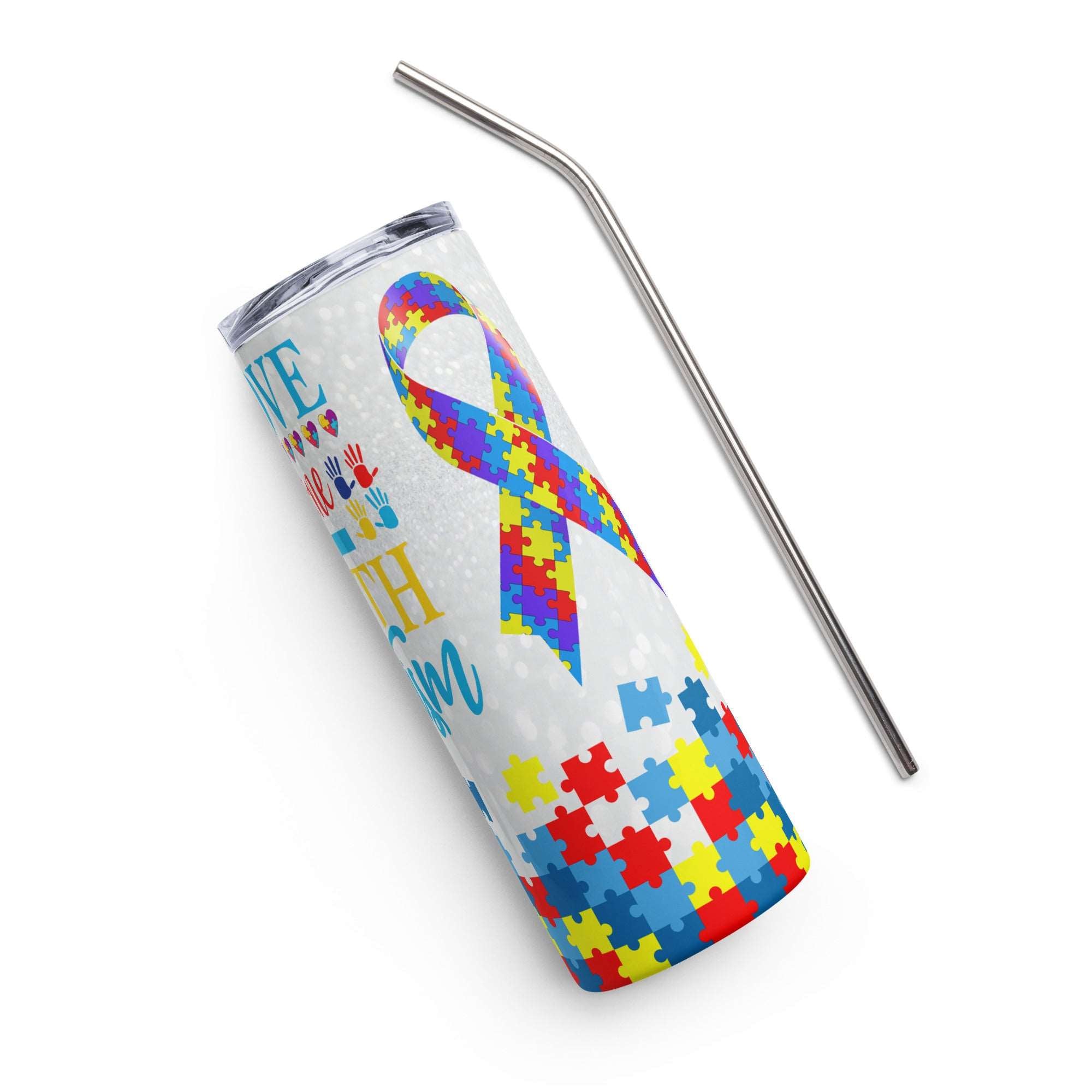 Autism Awareness Stainless steel tumbler