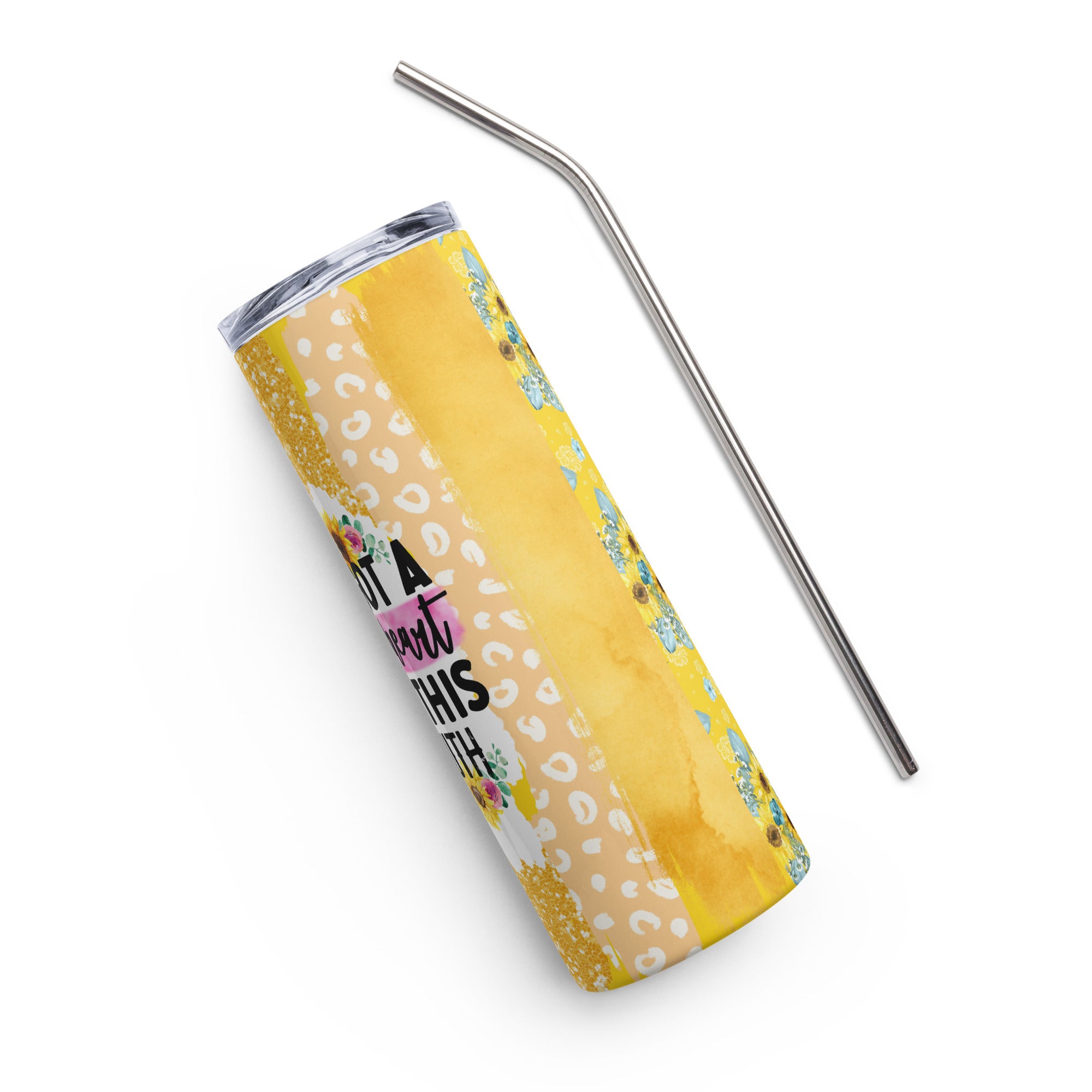 I Got A Good Heart But This Mouth Stainless steel tumbler