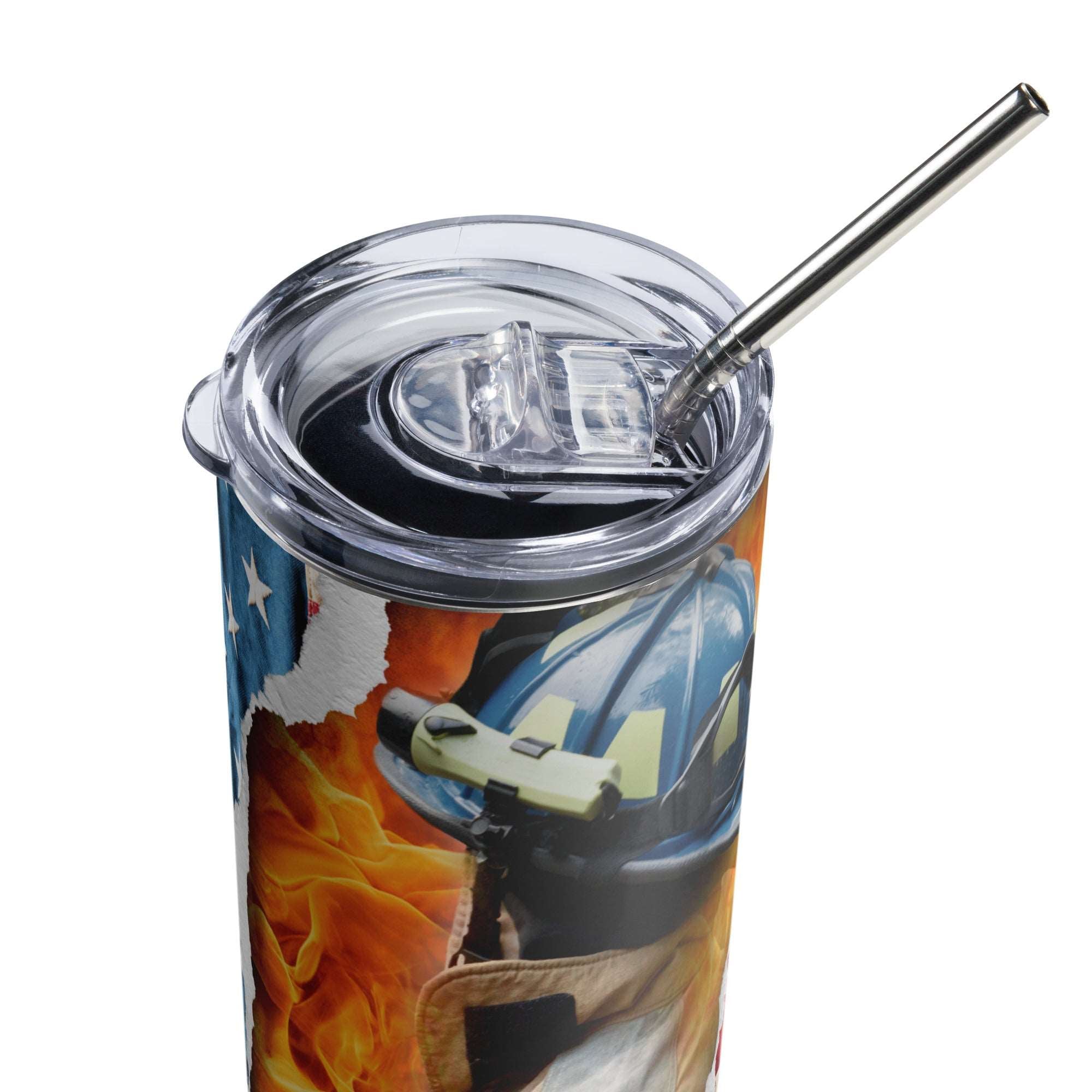 American Firefighter Stainless steel tumbler