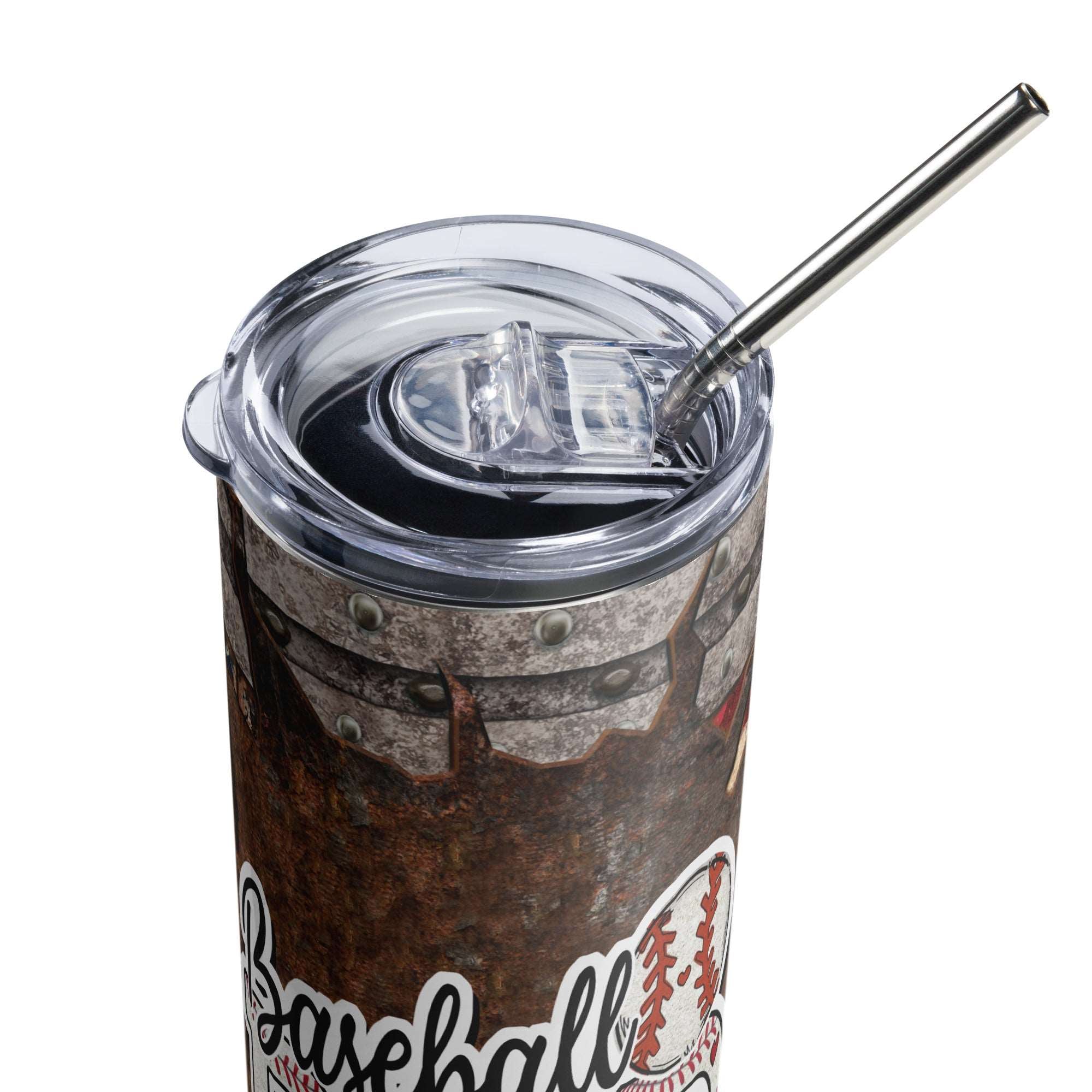 American Baseball Dad Stainless steel tumbler