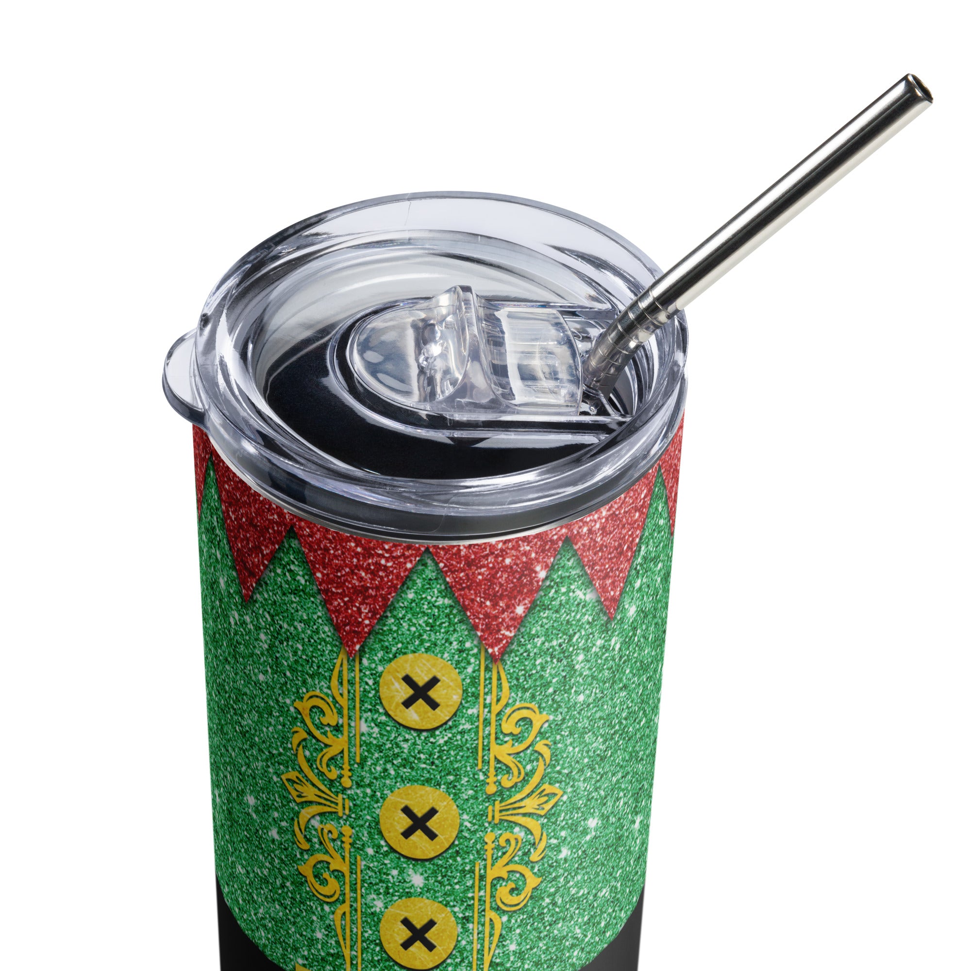 Elf Christmas Stainless steel tumbler