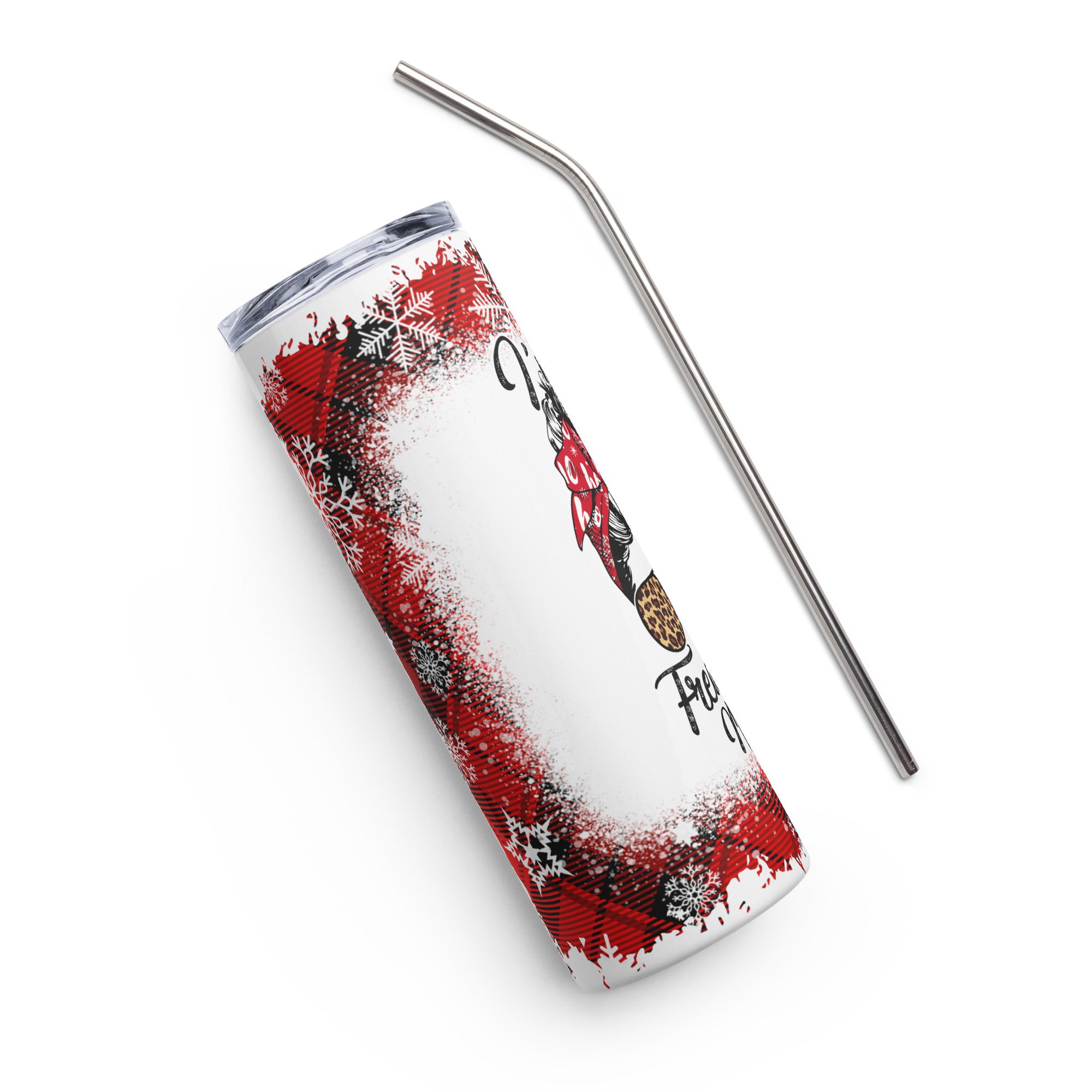 I'm So Freaking Merry Christmas Stainless steel tumbler