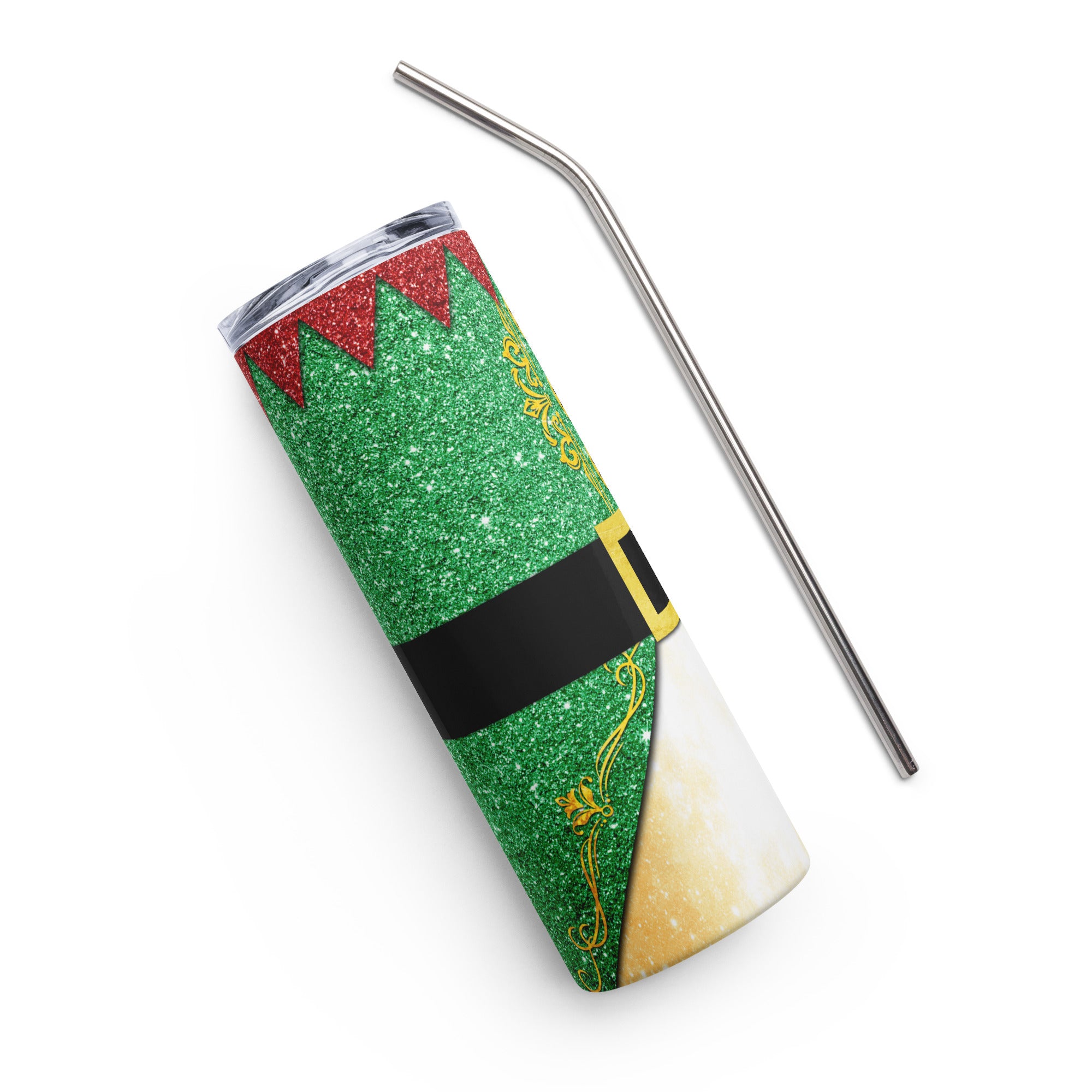 Elf Christmas Stainless steel tumbler