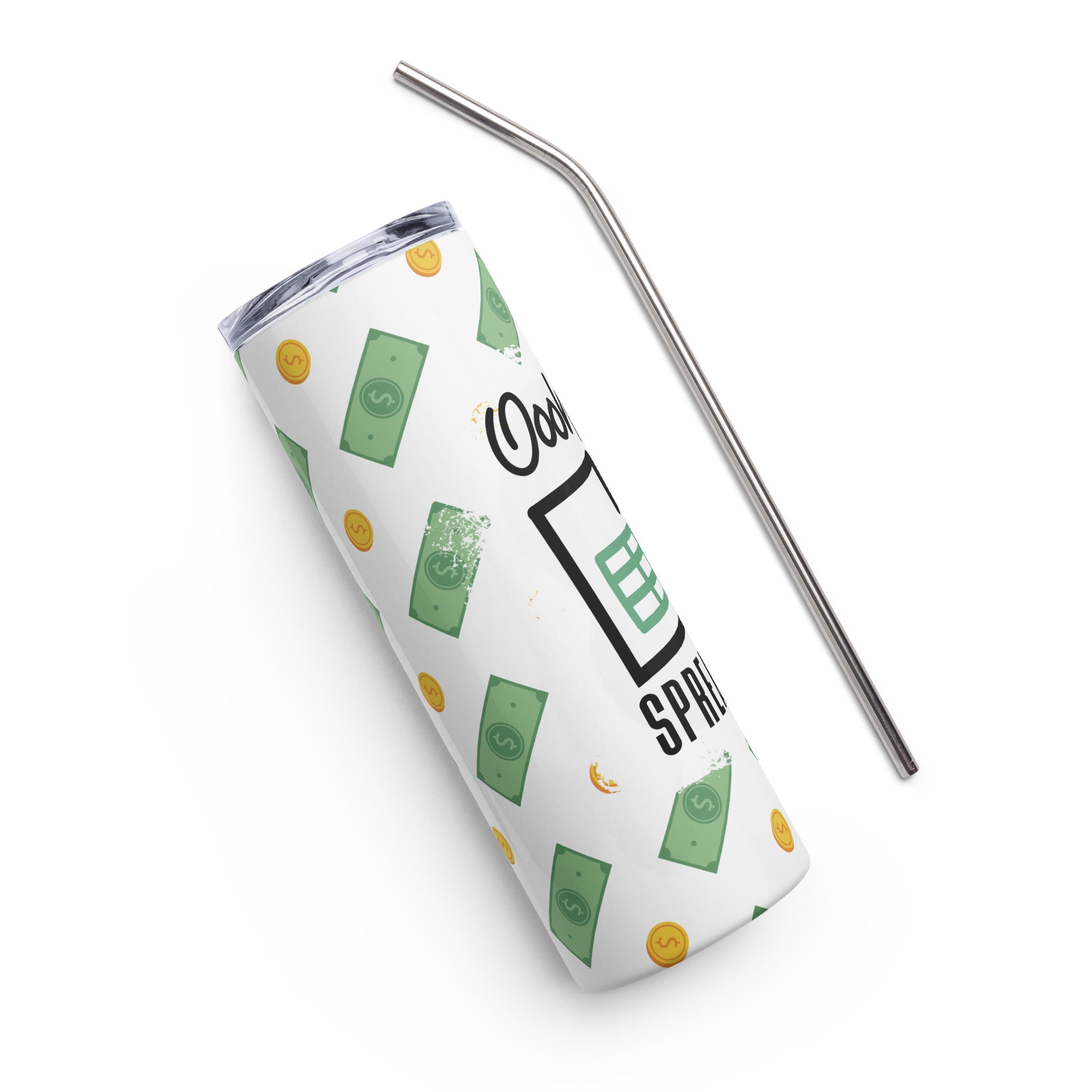 This Calls For A Spreadsheet Stainless steel tumbler