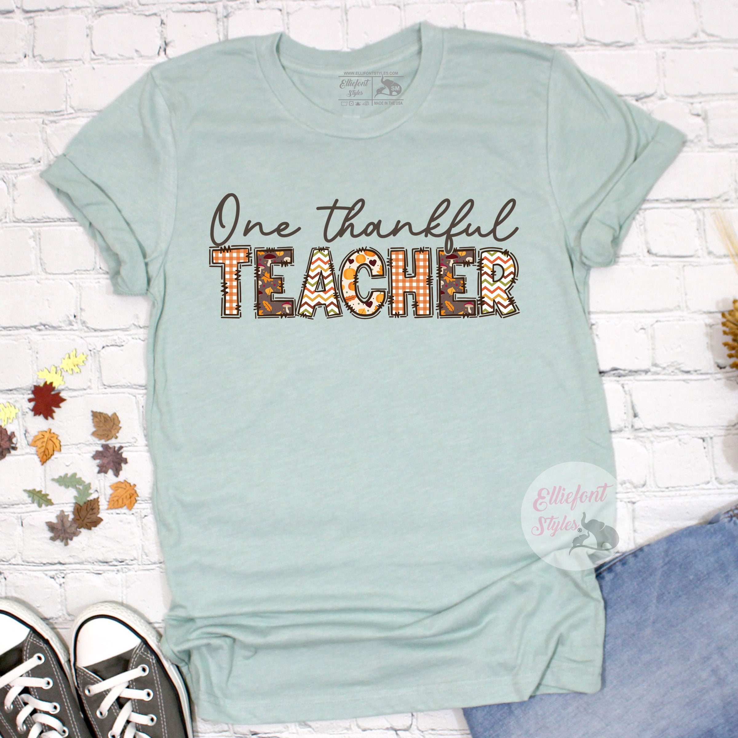 Thanksgiving teacher top for classroom celebrations and holiday fun