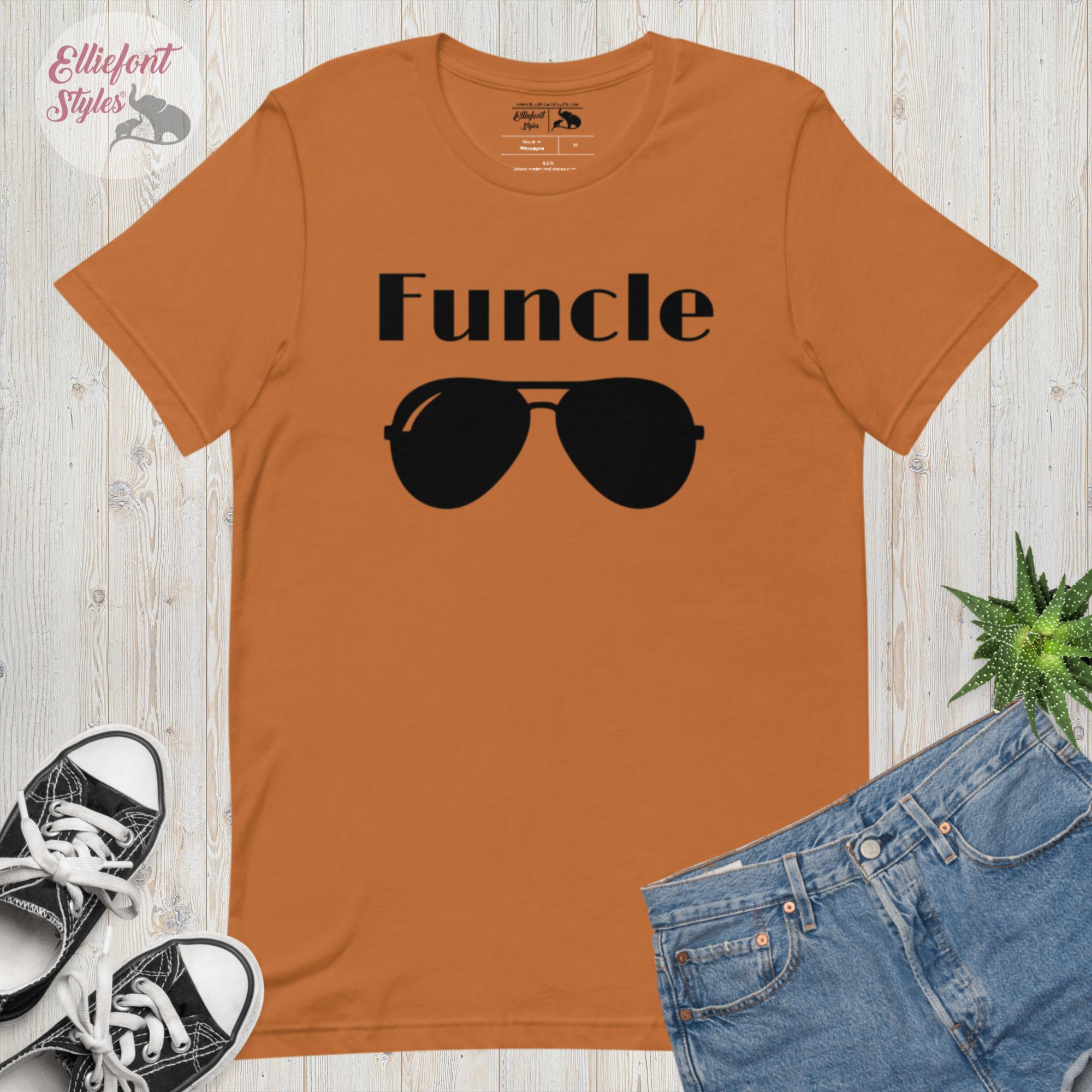 Top Gun inspired Funcle shirt for funny uncles