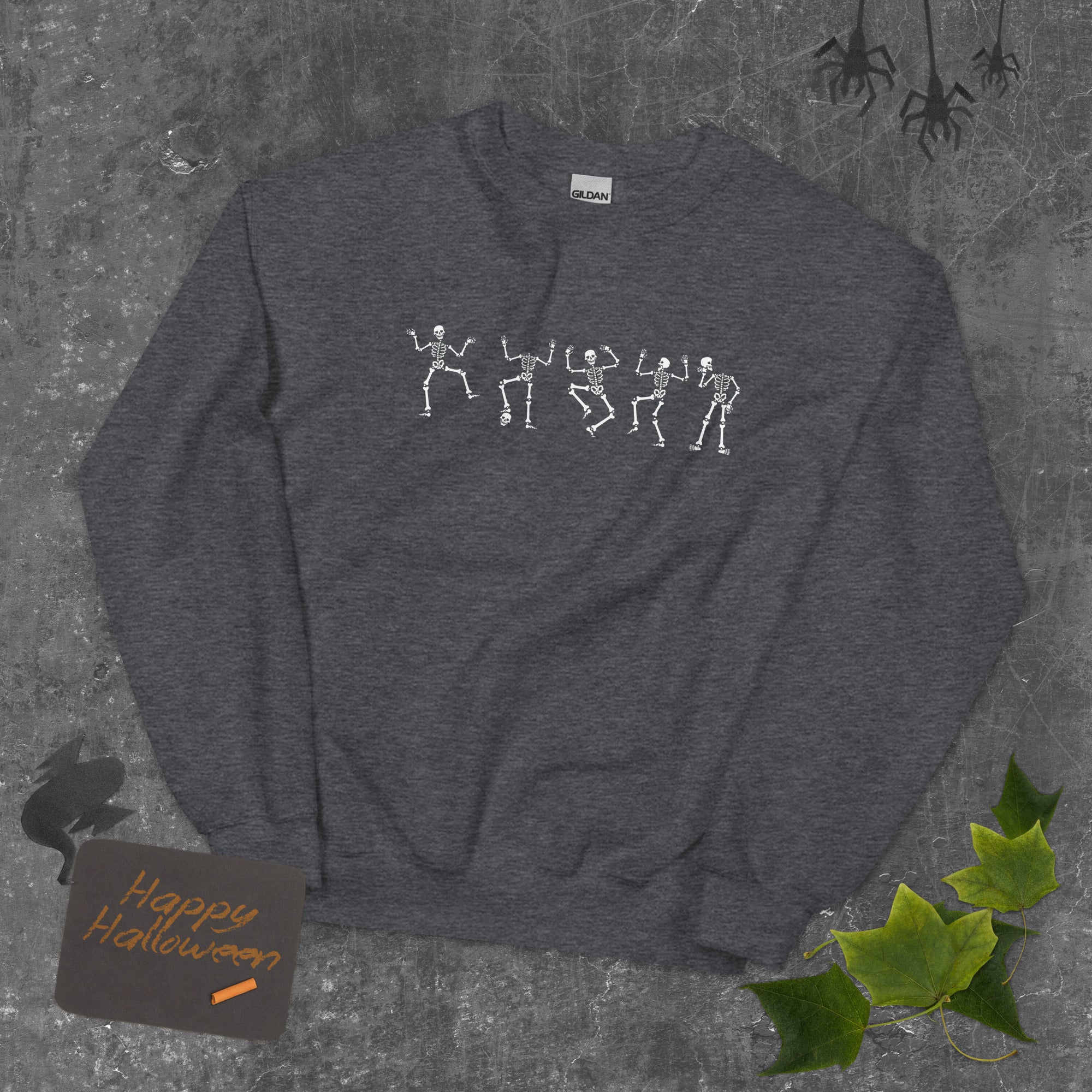 Dancing Skeleton Halloween Sweatshirt