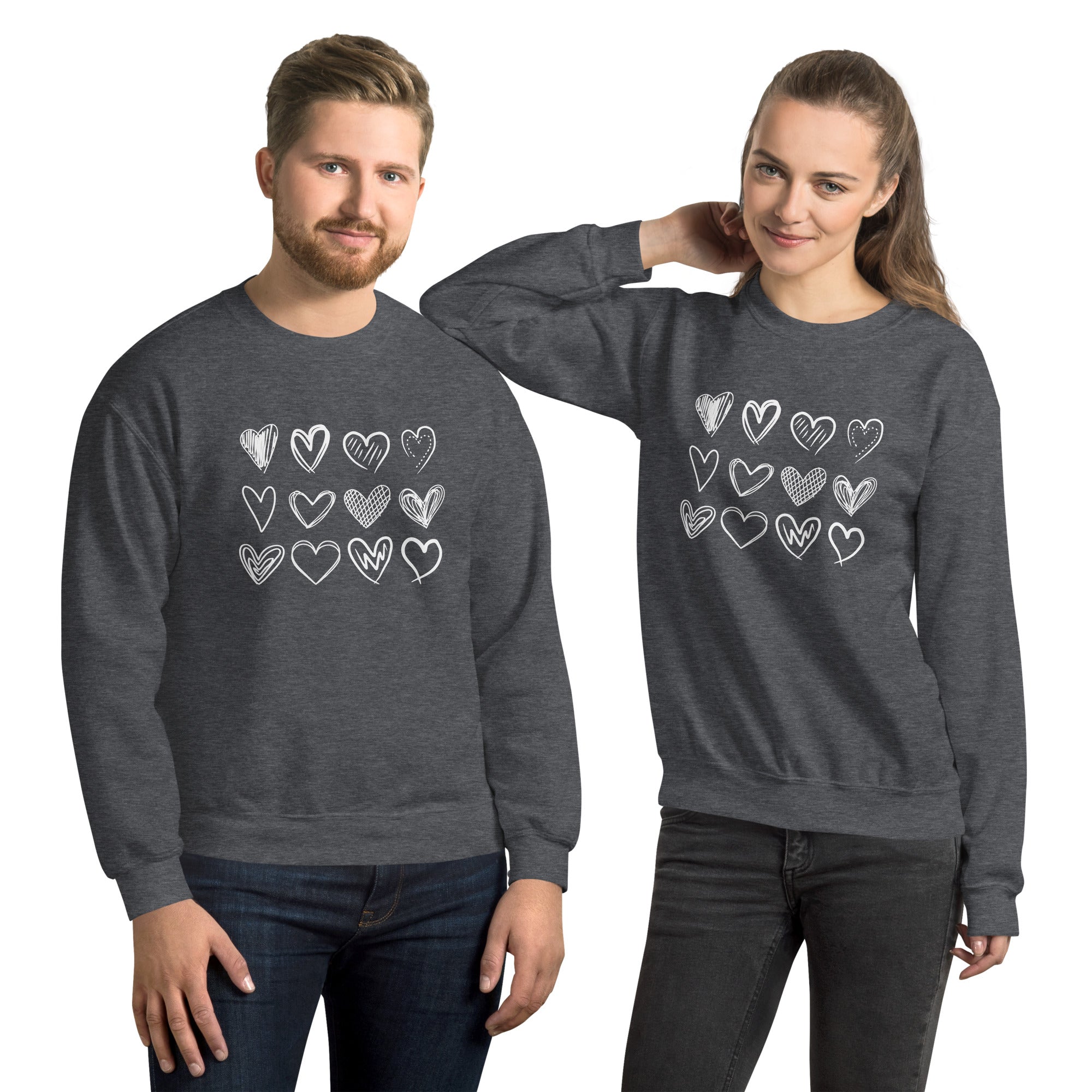 Heart Crewneck Sweatshirt