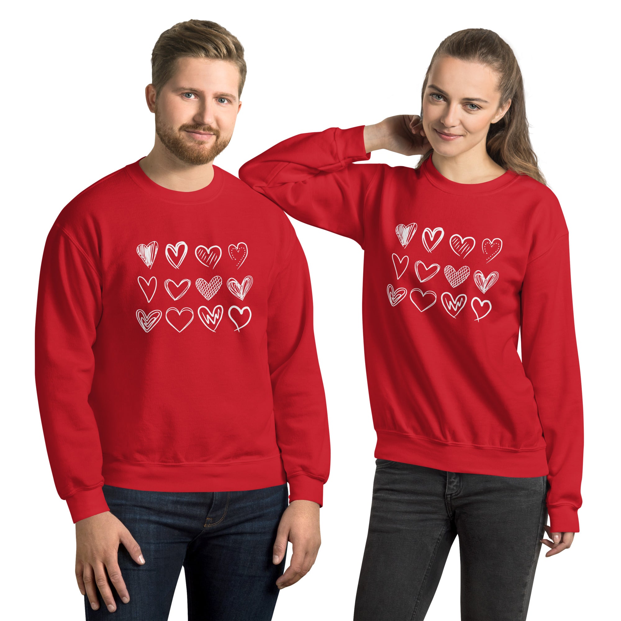 Heart Crewneck Sweatshirt