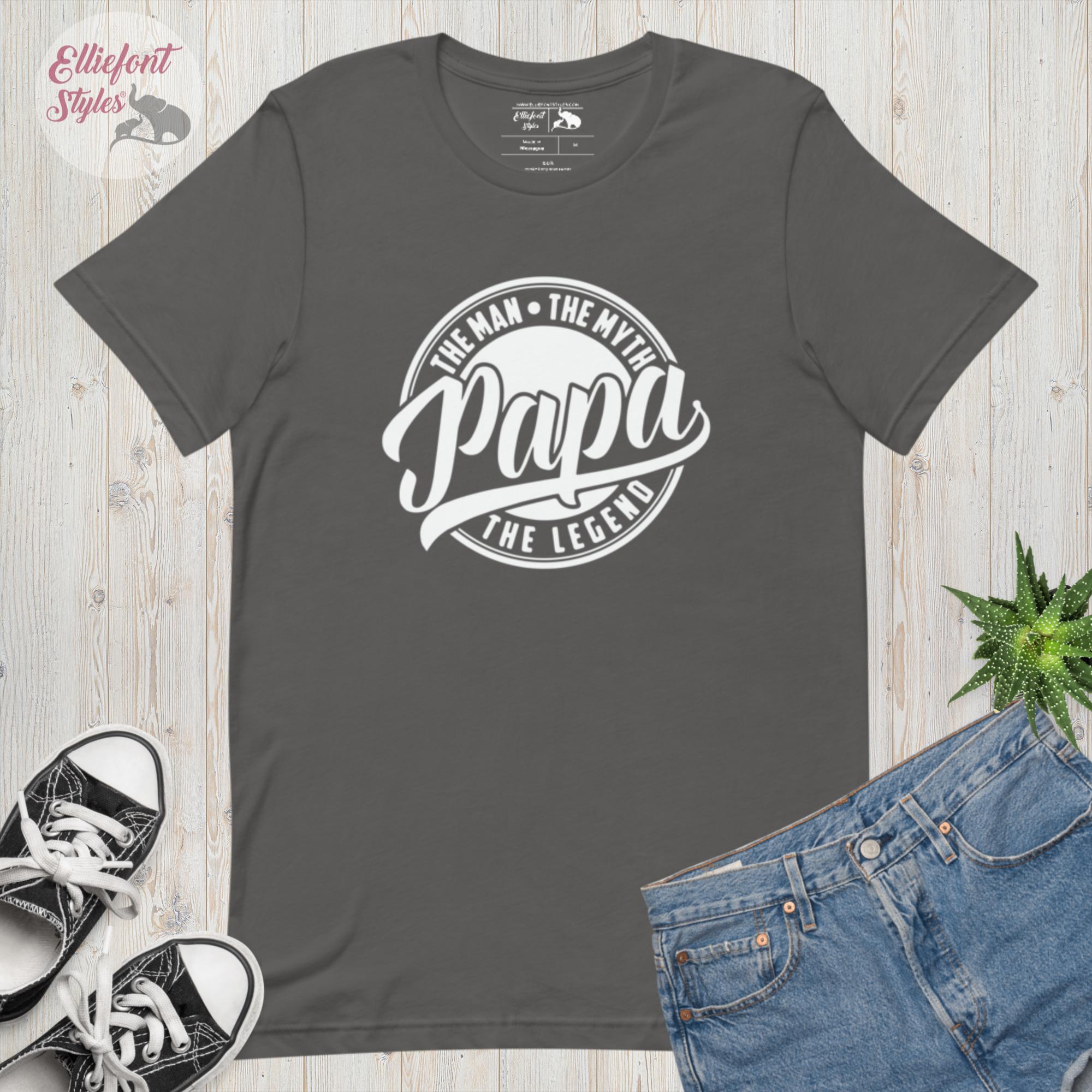 Papa The Man The Myth The Legend Shirt