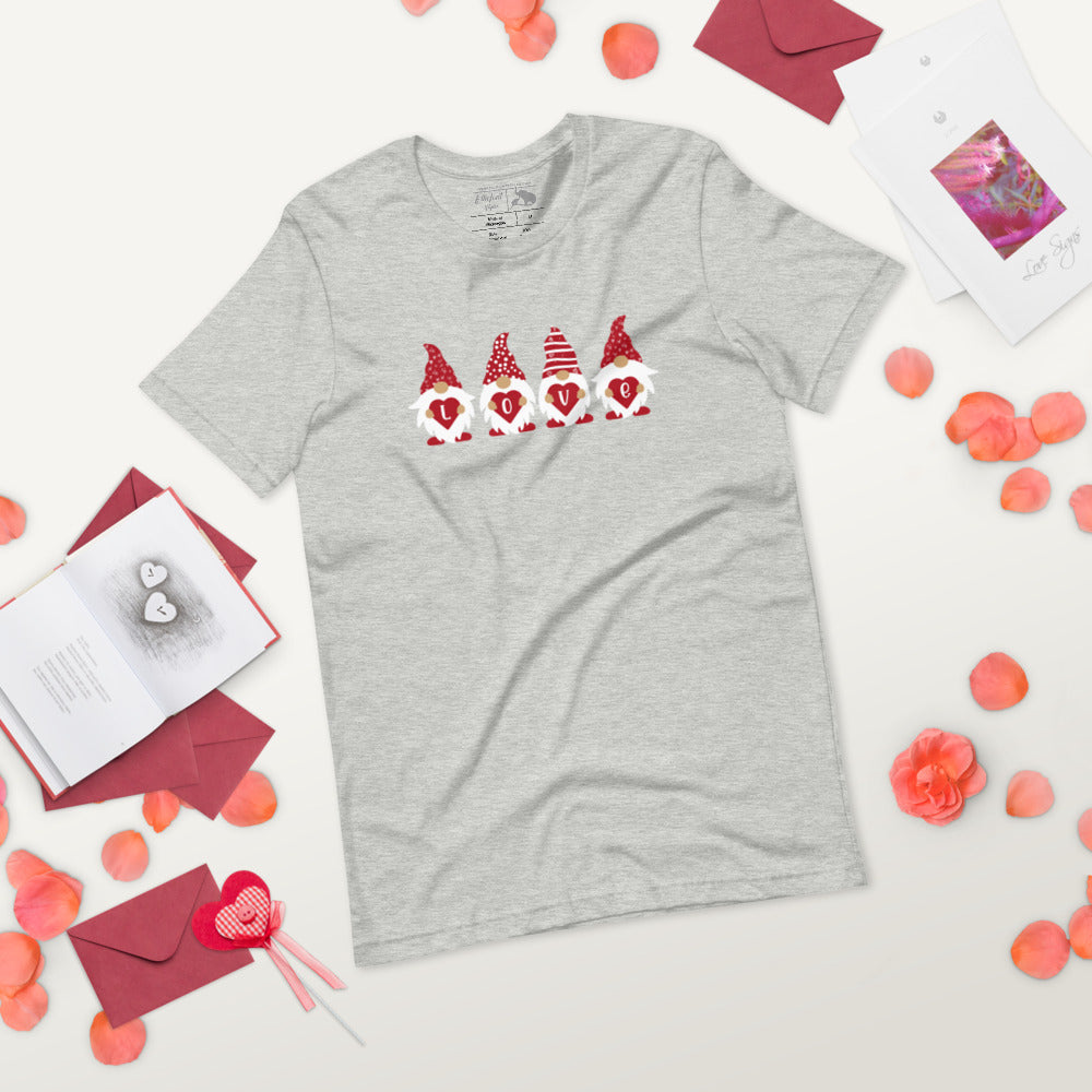 Gnome Love Valentines T-Shirt