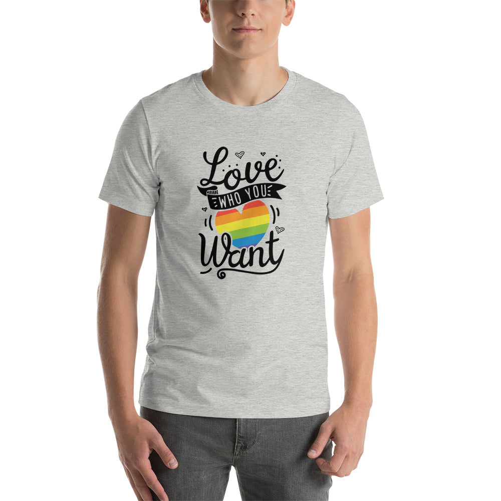 Love Who You Want LGBT Shirt