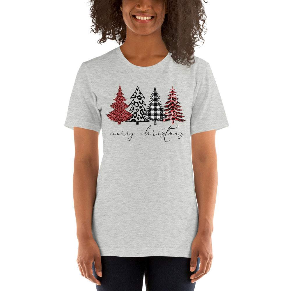 Buffalo Plaid Merry Christmas Tshirt