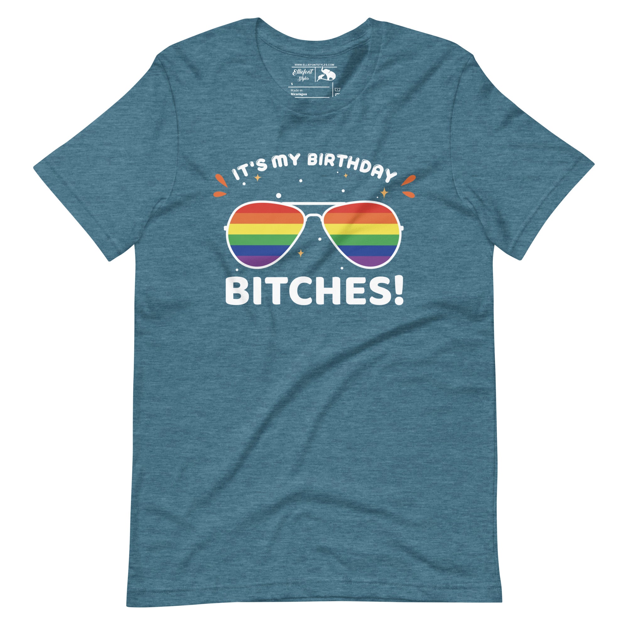 LGBT It's My Birthday Bitches Unisex t-shirt