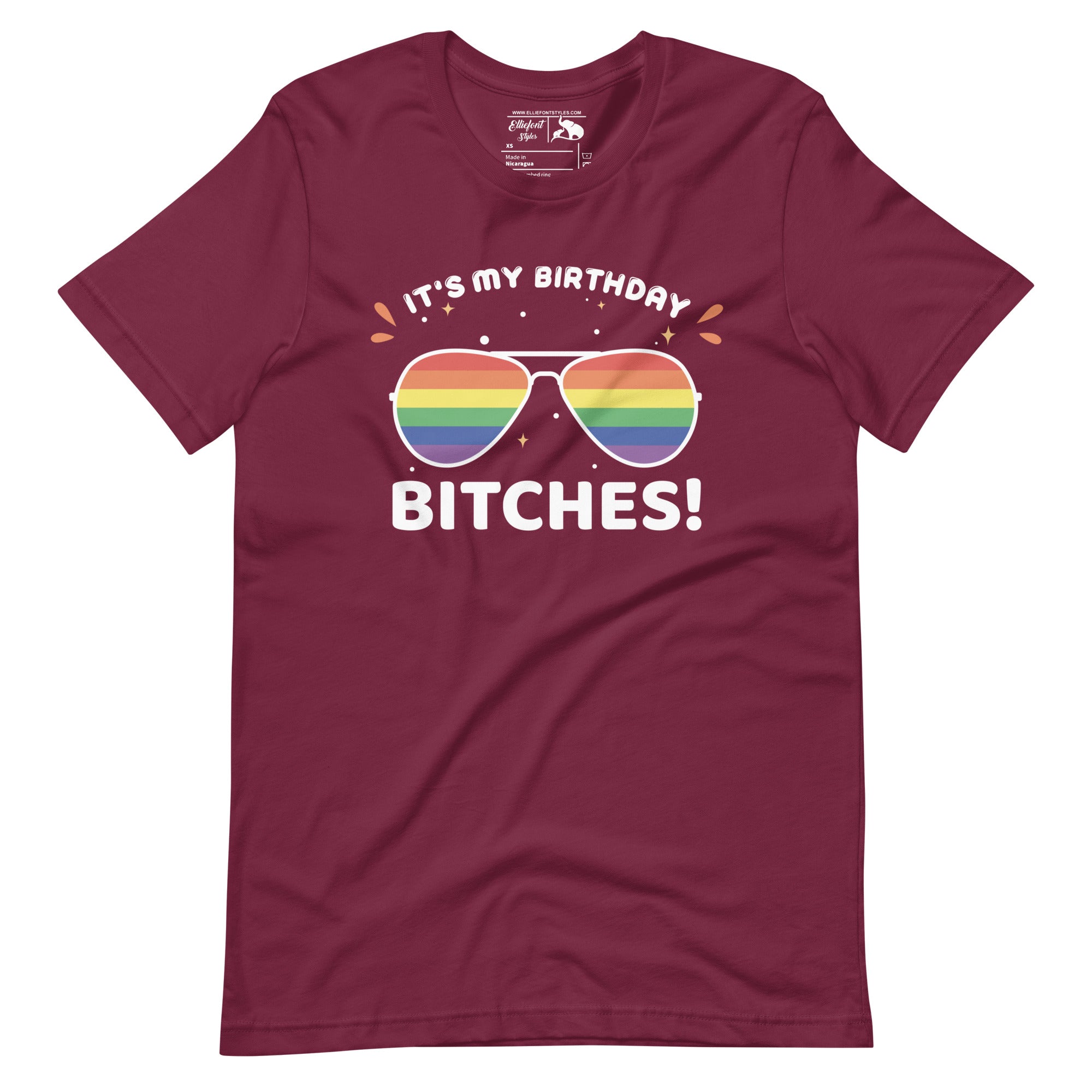 LGBT It's My Birthday Bitches Unisex t-shirt