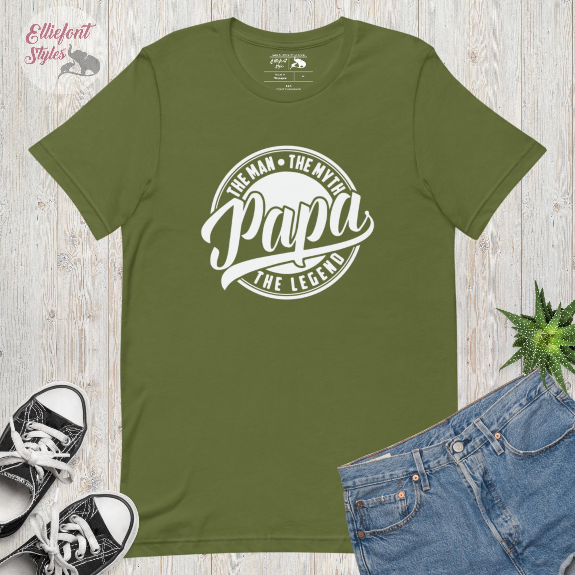Papa The Man The Myth The Legend Shirt