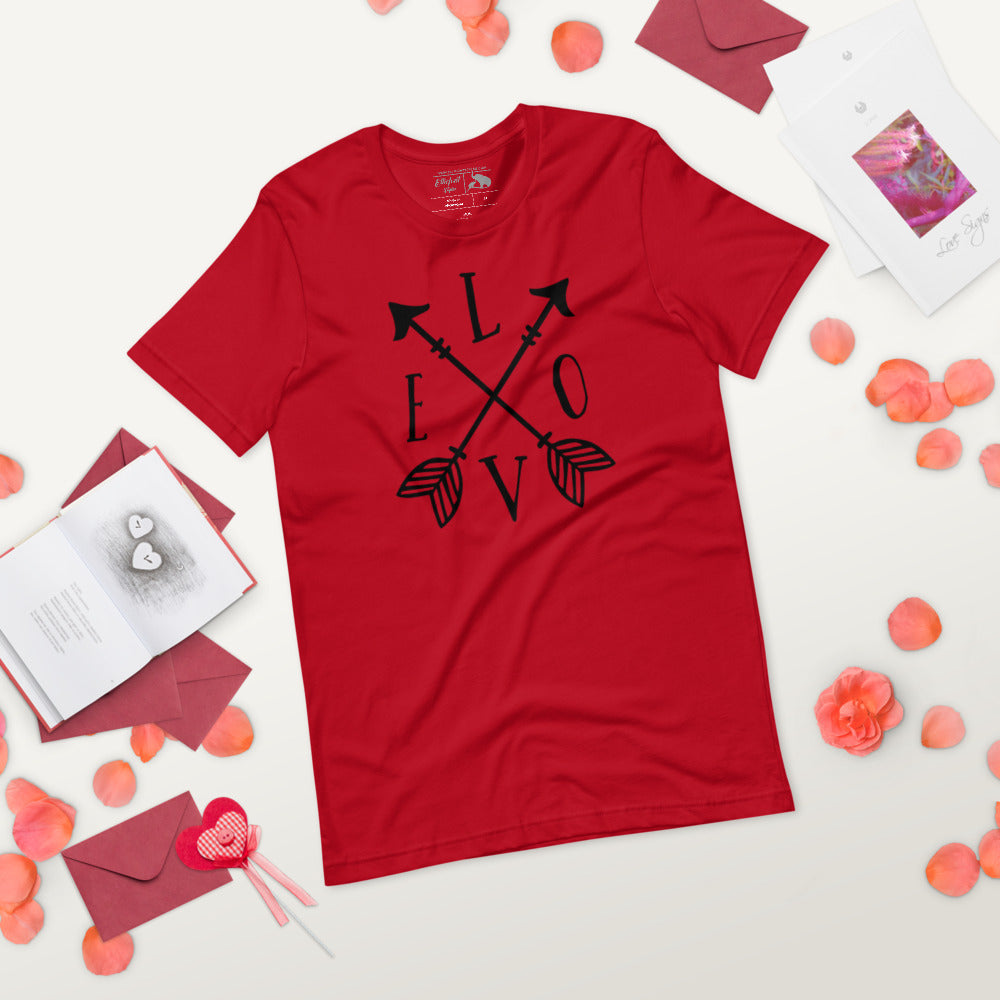 boho arrow love shirt