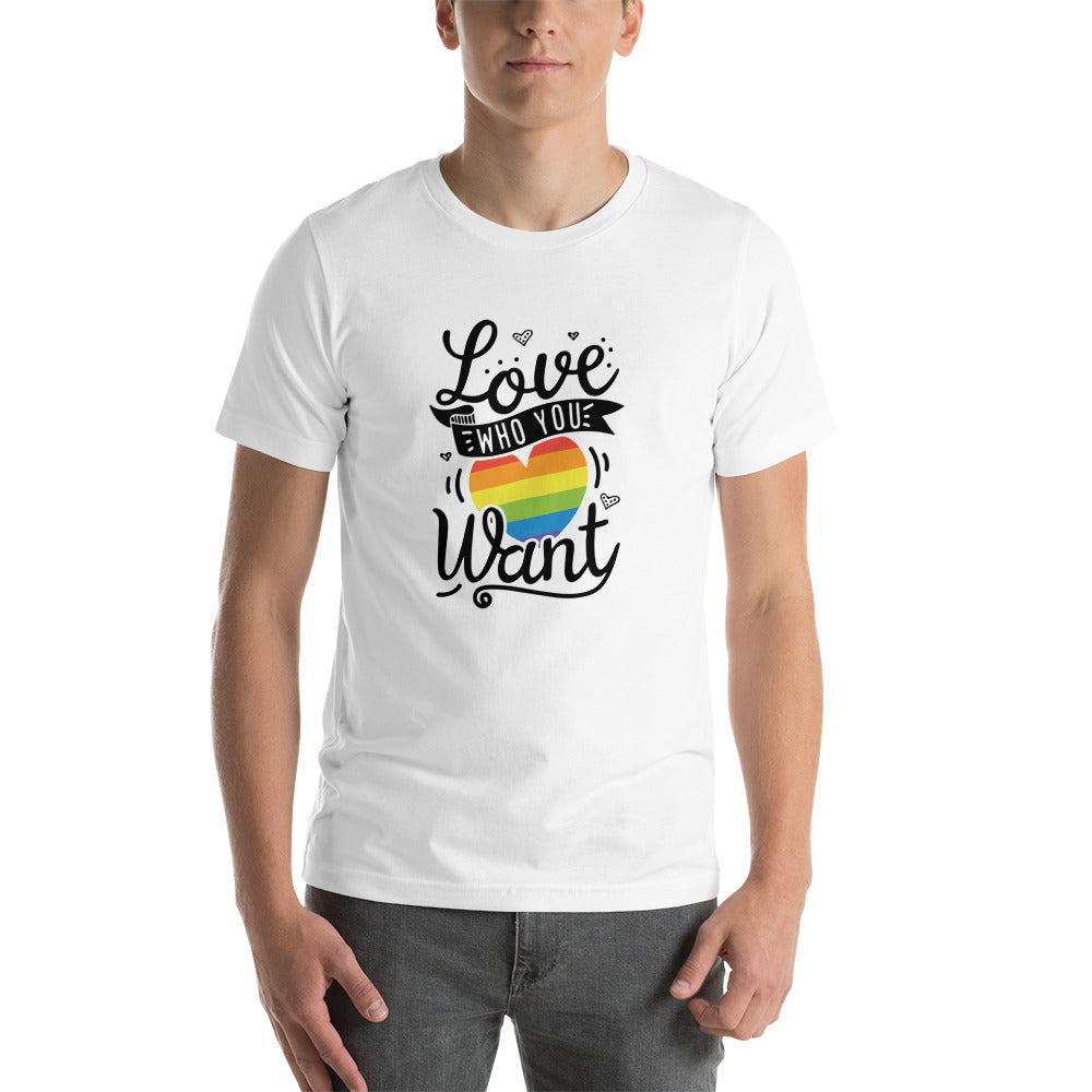 Love Who You Want LGBT Shirt