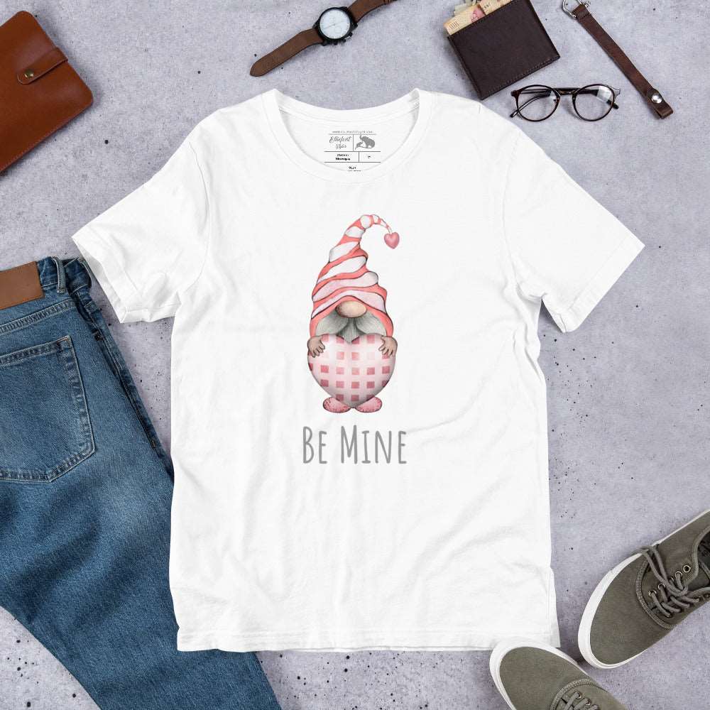 Be Mine Gnome Valentines Day T-Shirt