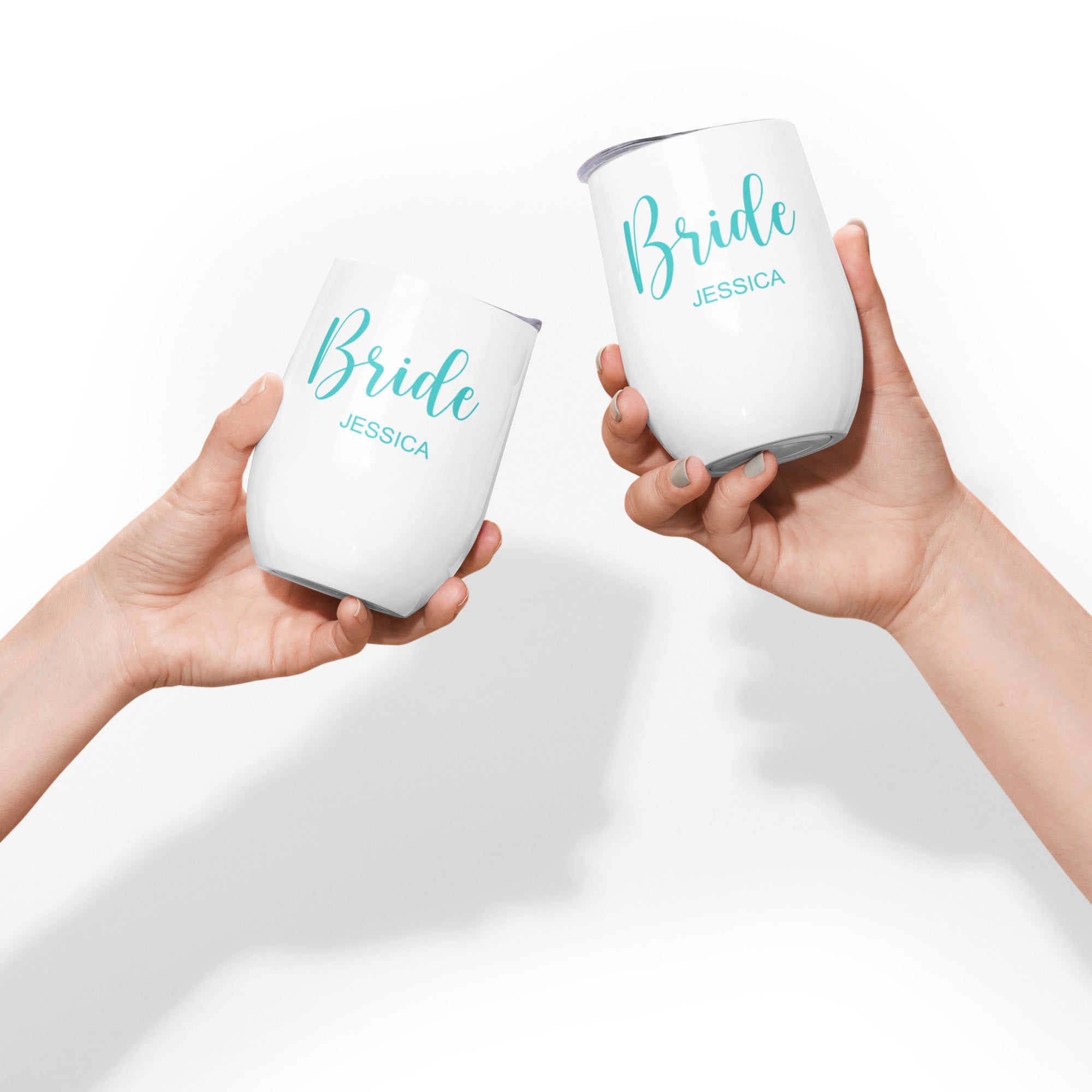 Bridesmaid Personalized Stainless Insulated Wine Cup
