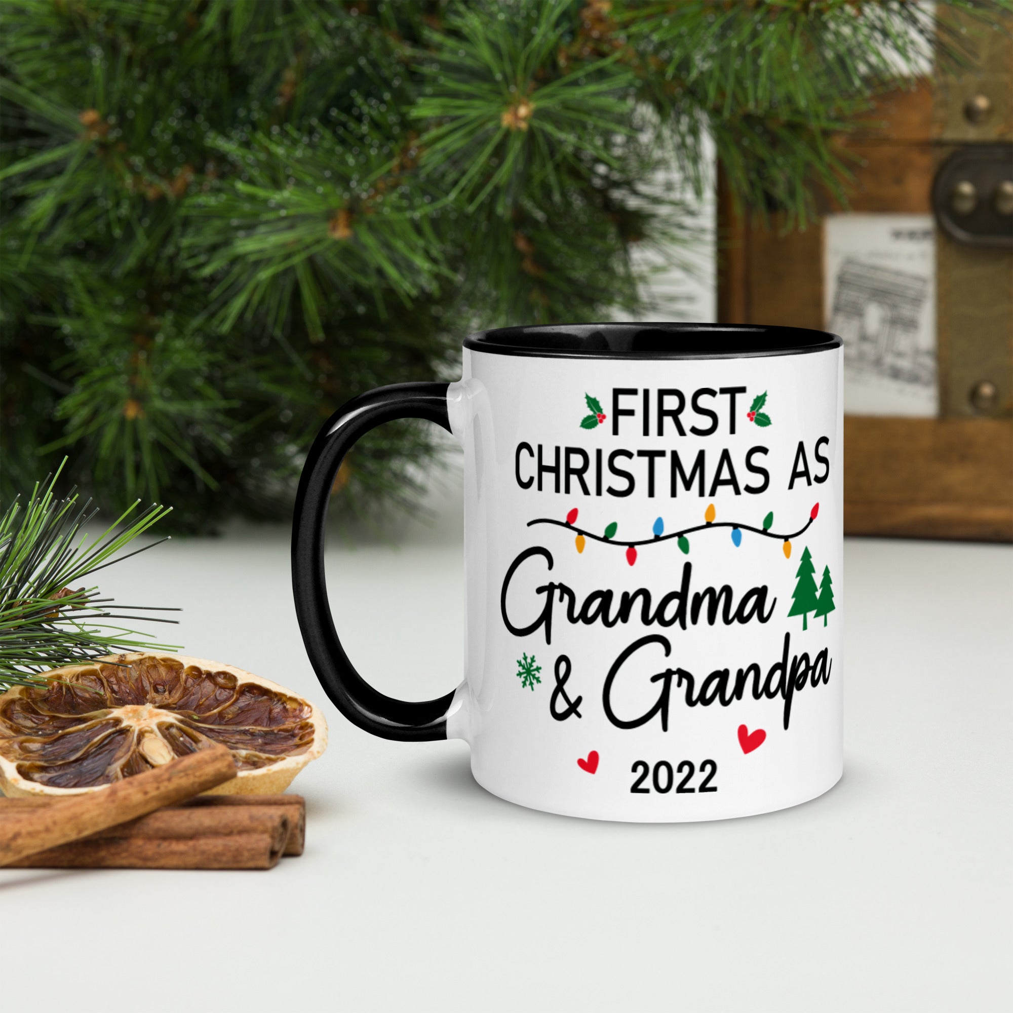First Christmas Grandma and Grandpa Mug