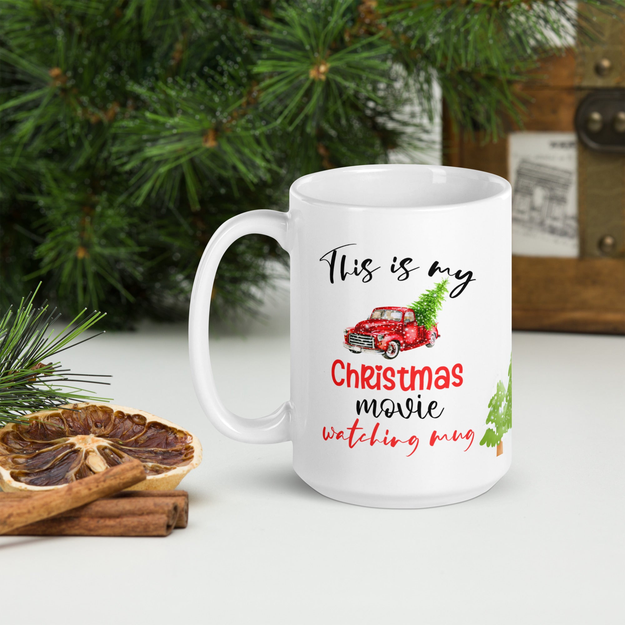 Christmas Movie Watching Mug