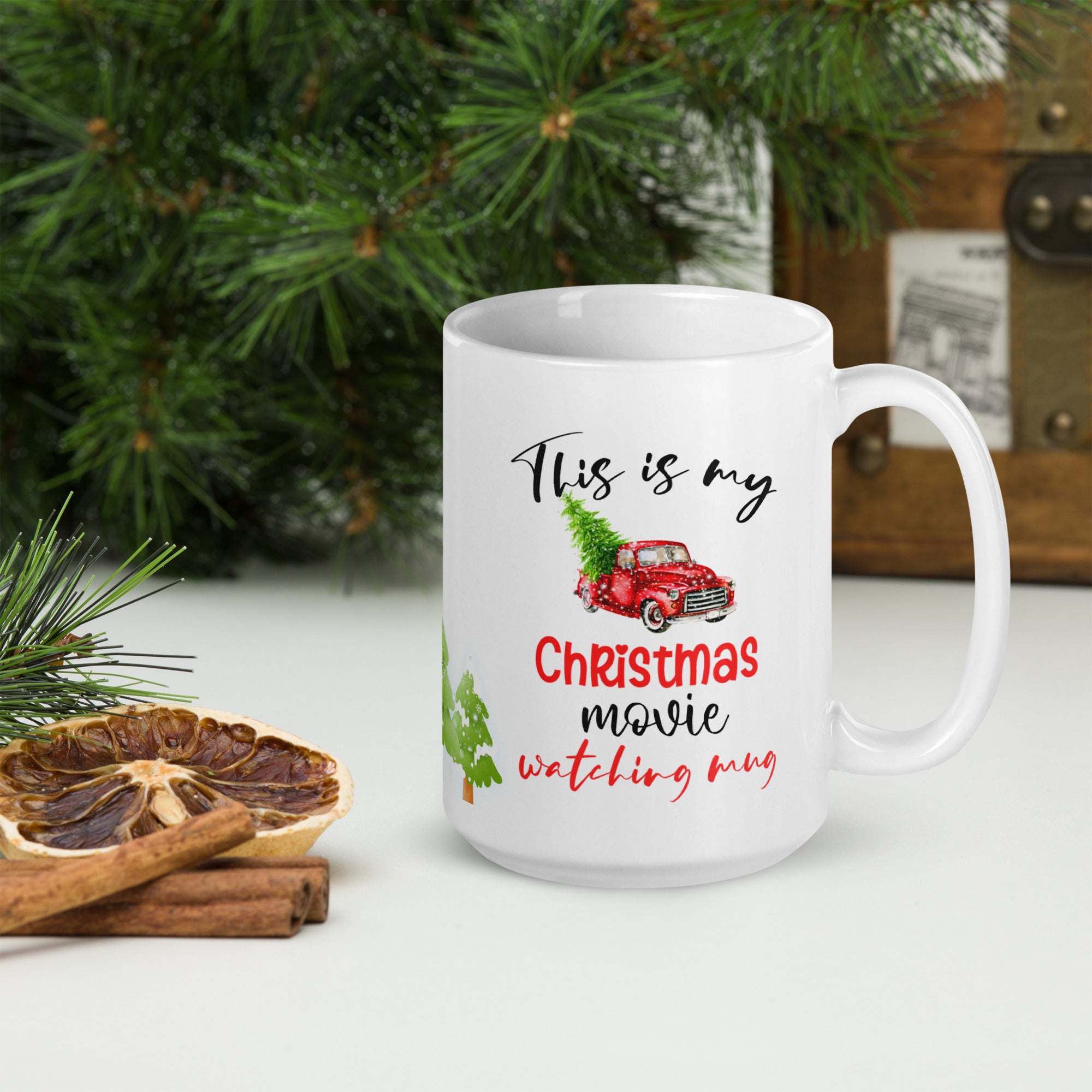 Christmas Movie Watching Mug