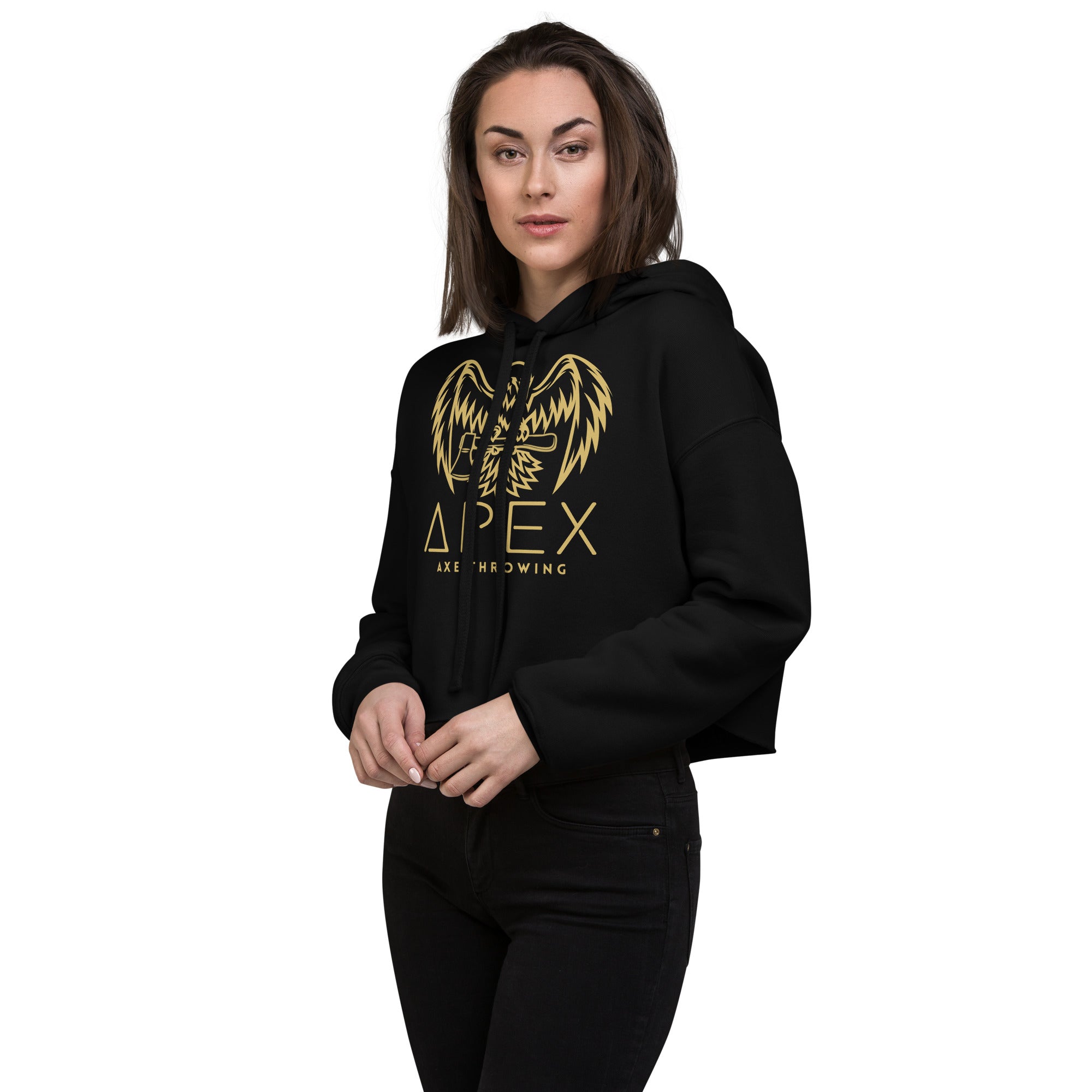 Apex Axe Throwing Crop Hoodie