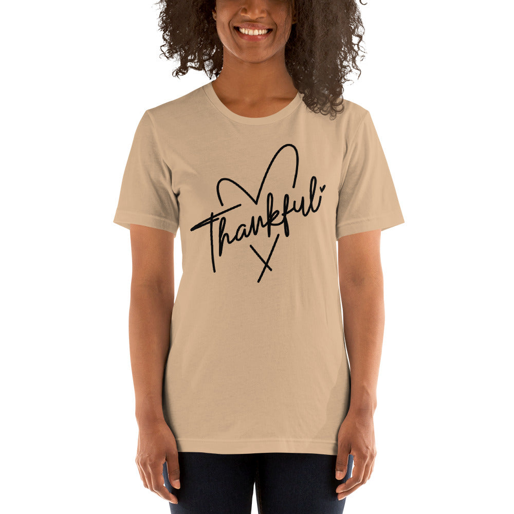 Women’s Thanksgiving tee for fall festivities and seasonal gratitude celebrations