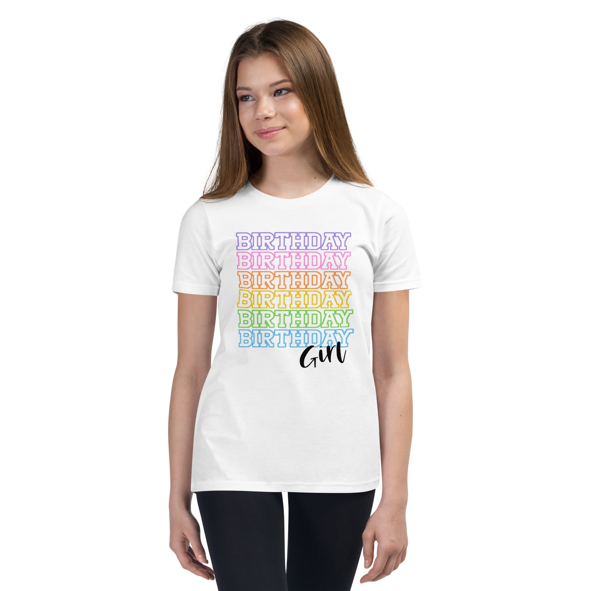 Retro Birthday Girl T-Shirt