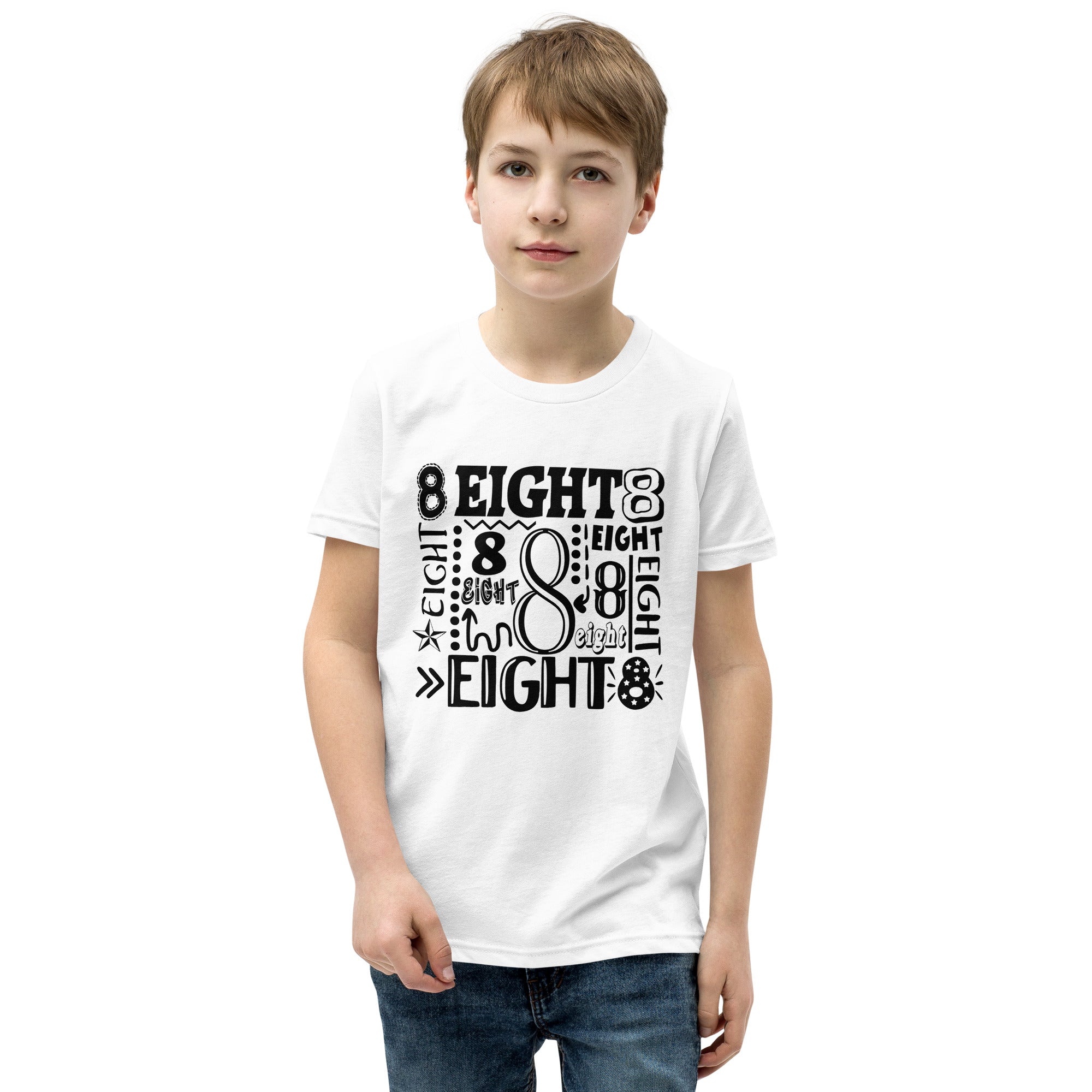 Eight 8th Birthday Shirt