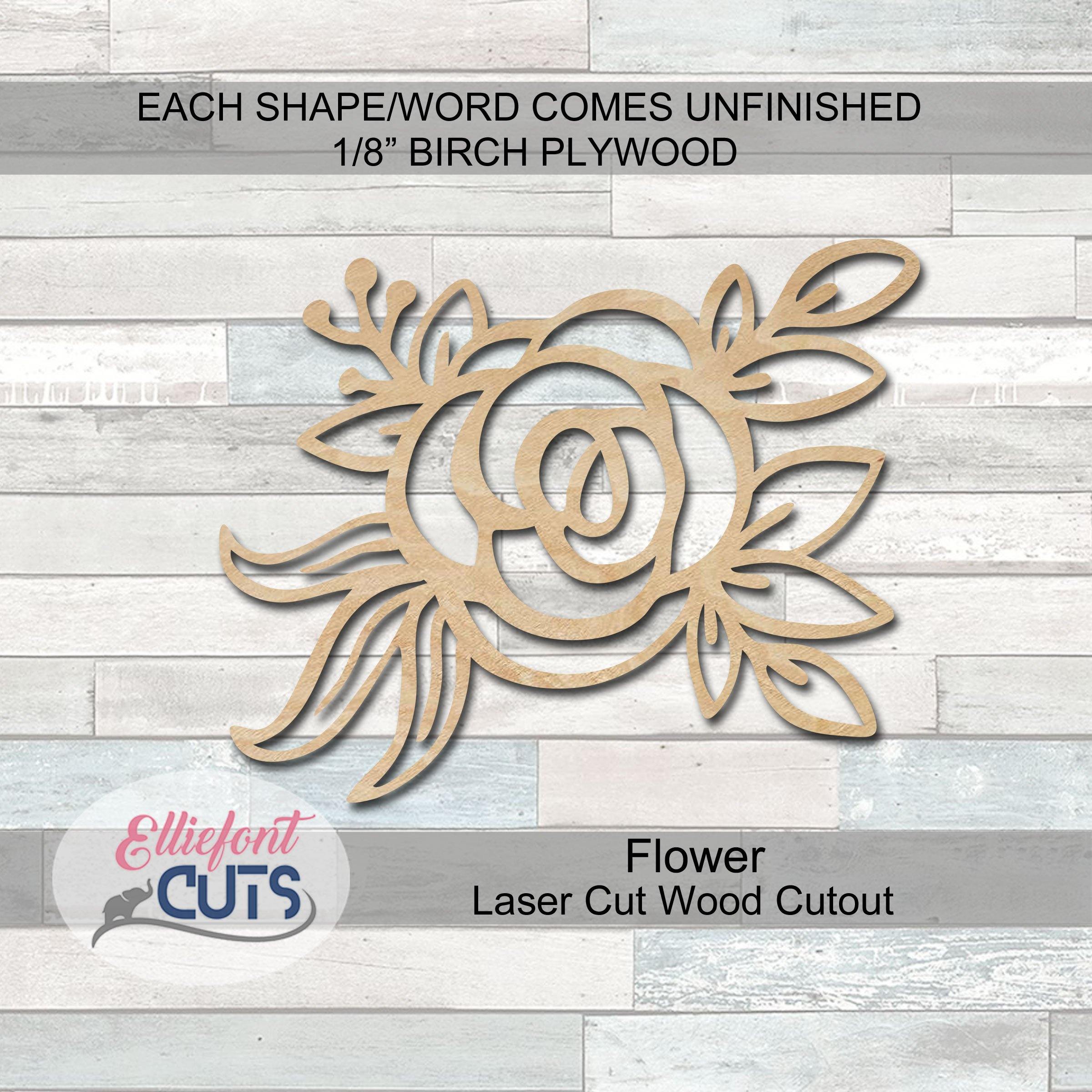 Flowers & Leaves - Elliefont Styles