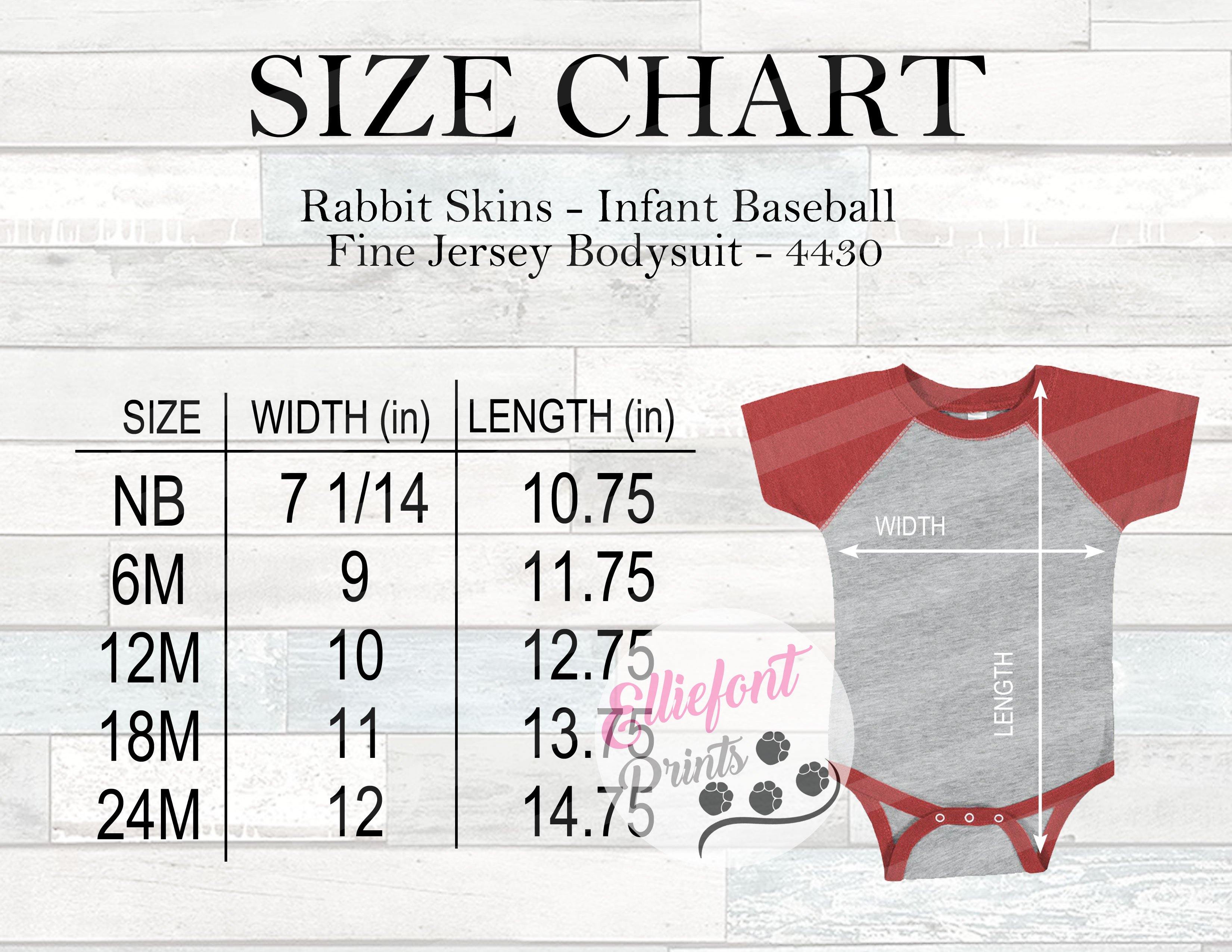 Rabbit Size Charts - Elliefont Styles