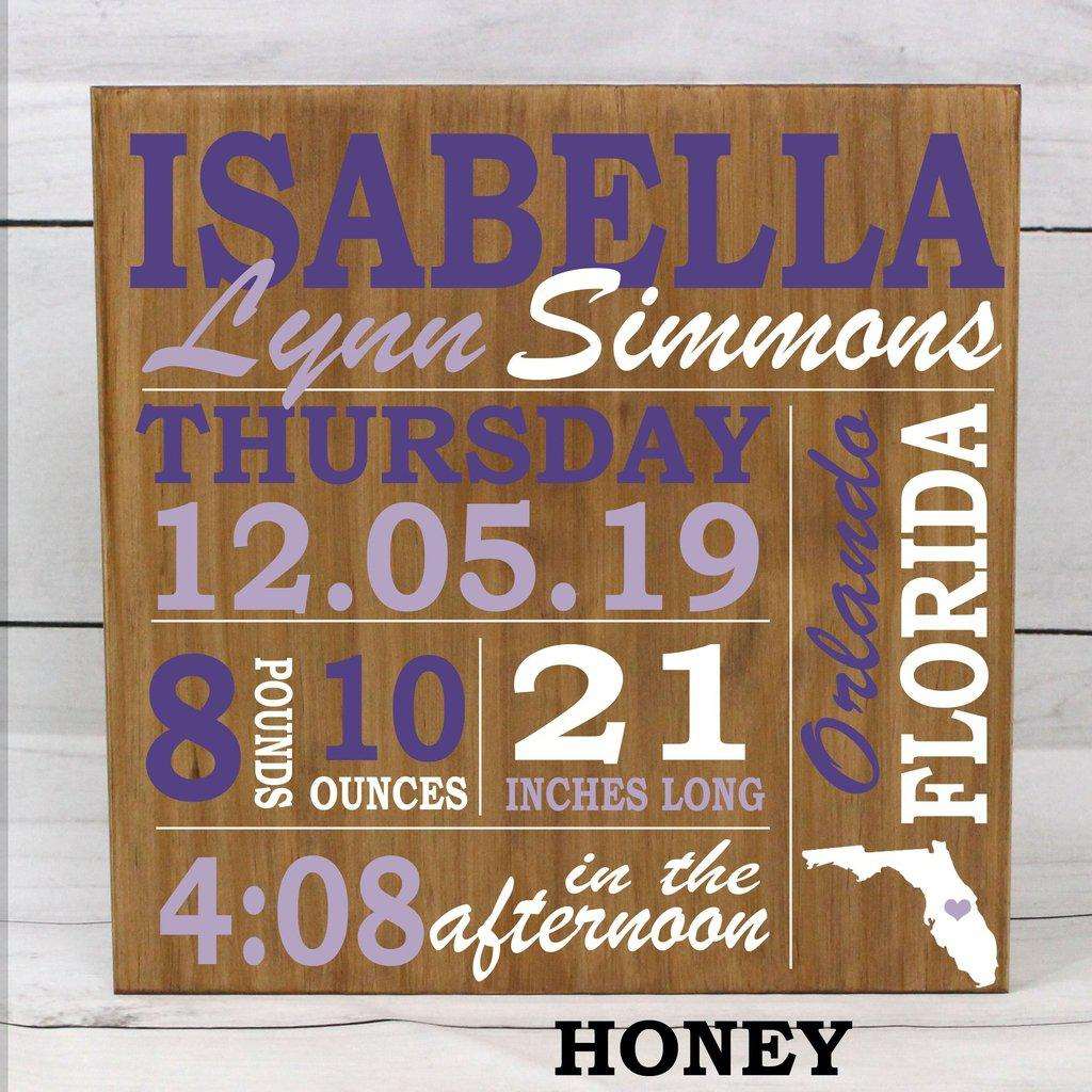 Baby Gifts - Wood Signs