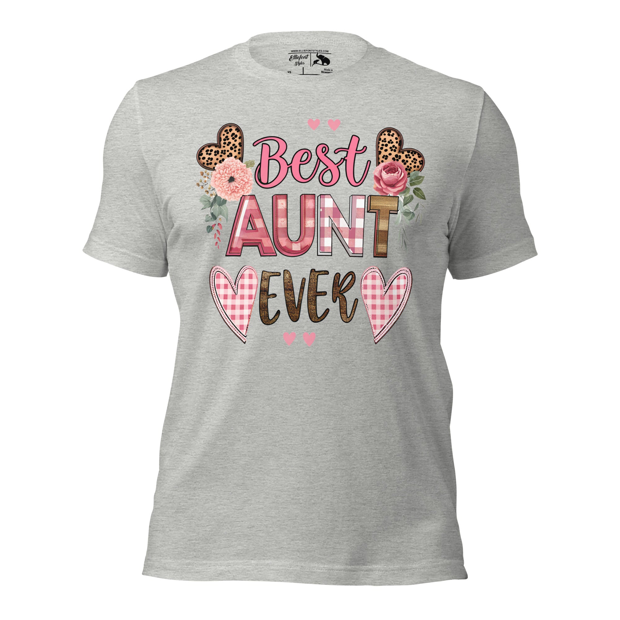 Birthday present idea shirt for favorite aunt with simple text design