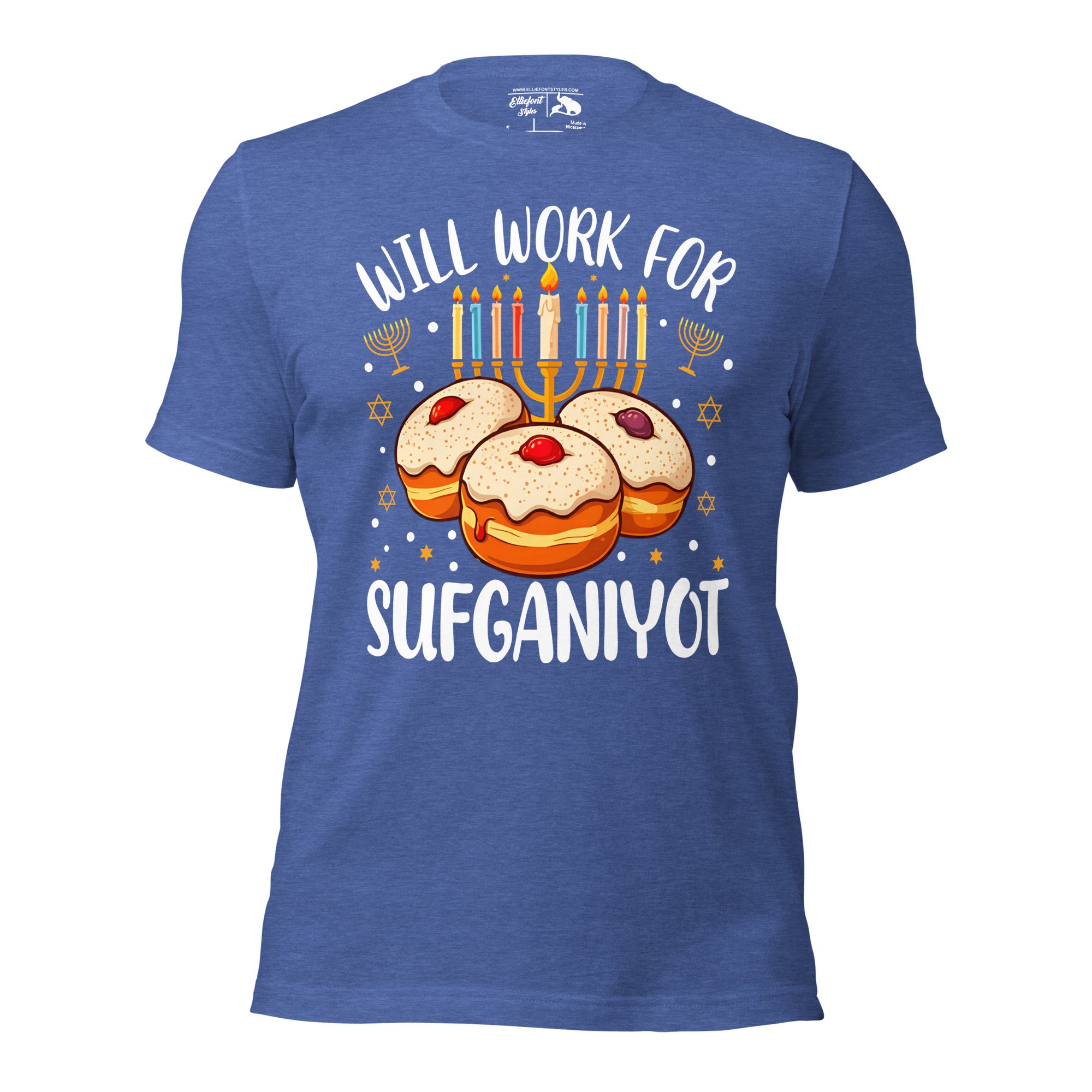 Funny Hanukkah donut lover shirt perfect for Jewish holiday celebrations