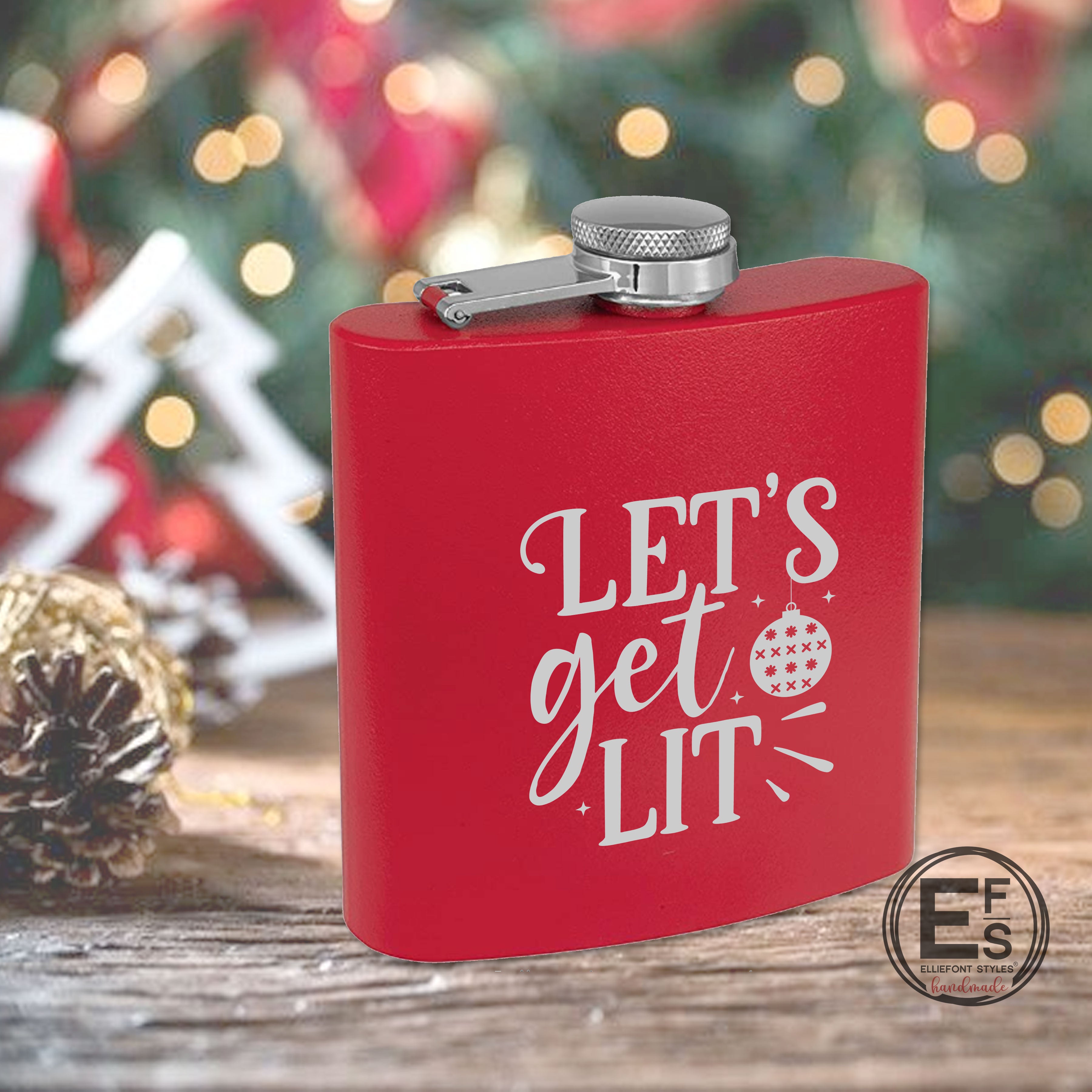 I Like Your Package - Funny Christmas Flask