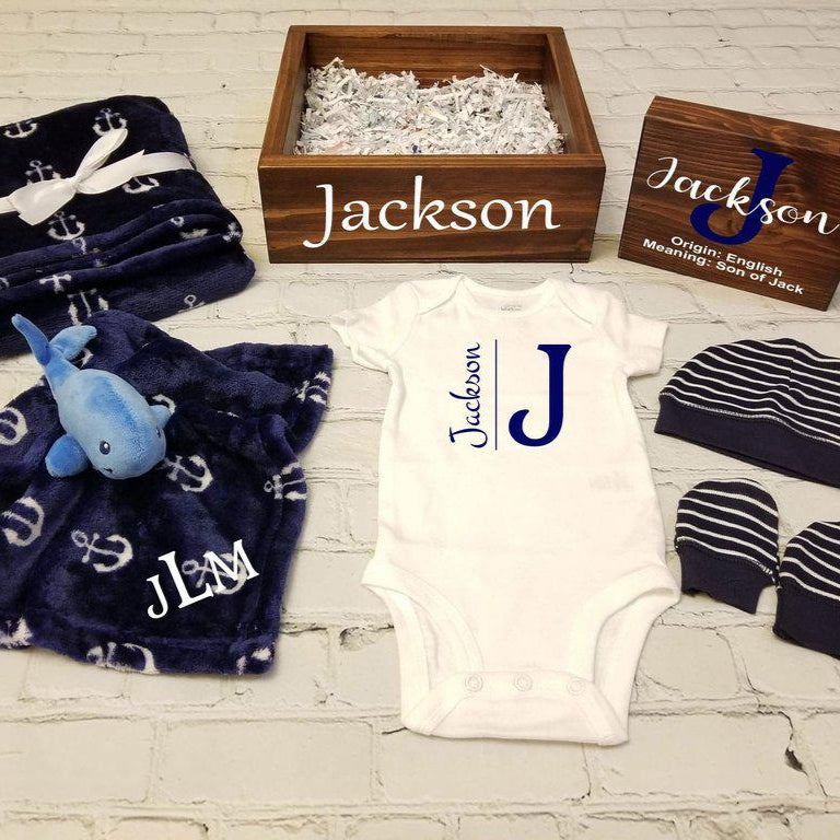 Nautical Baby Shower Gift Set