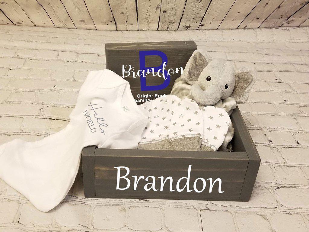 Personalized Baby Gift Set Box 