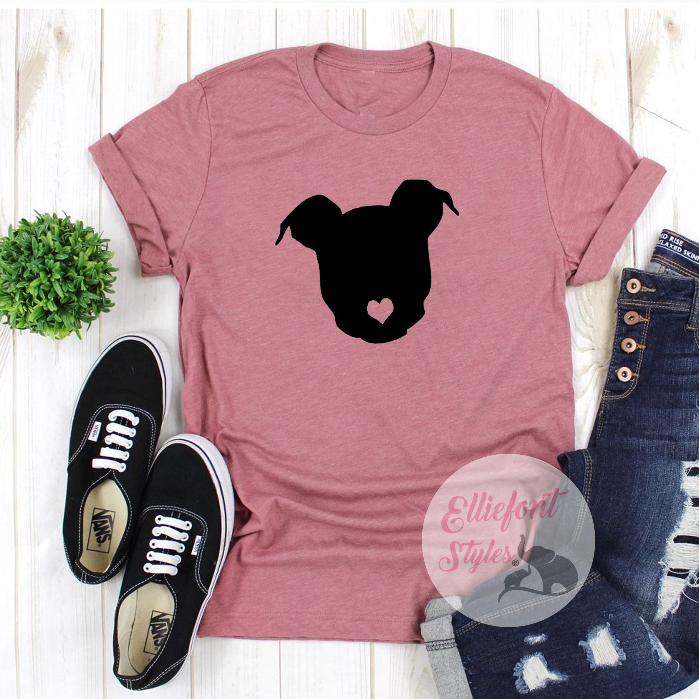 Pitbull rescue shirt top