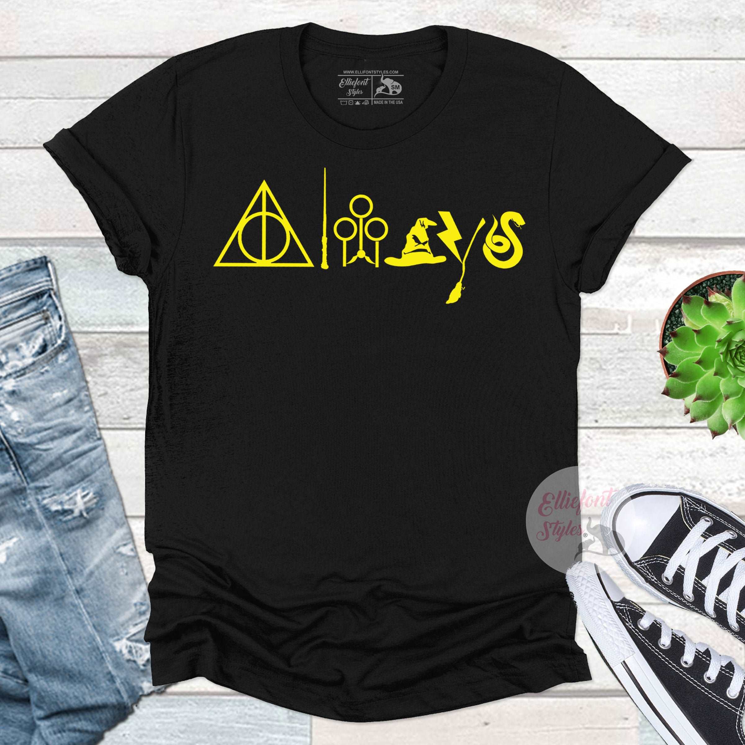 ALWAYS Harry Potter Shirt – Elliefont Styles