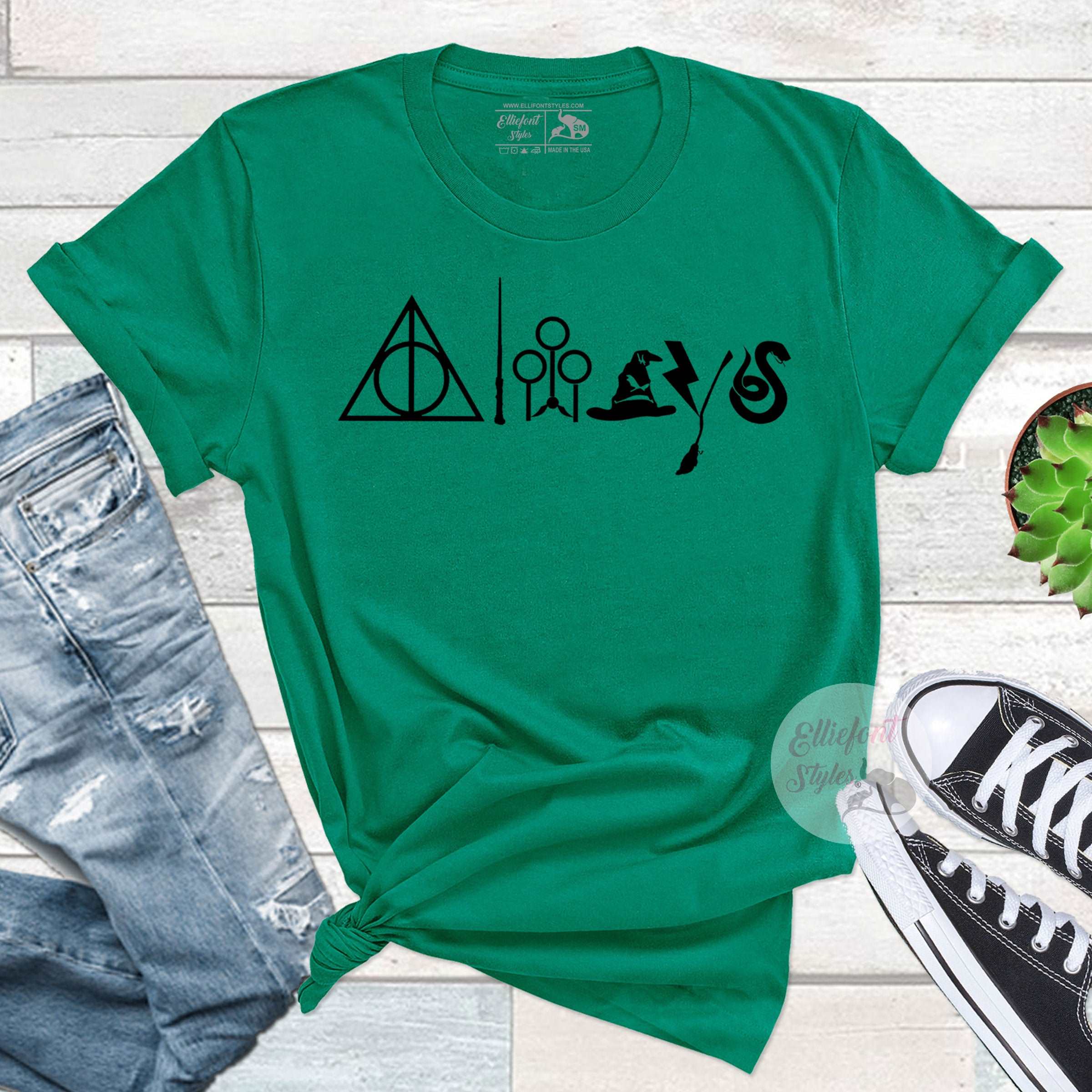 ALWAYS Harry Potter Shirt – Elliefont Styles