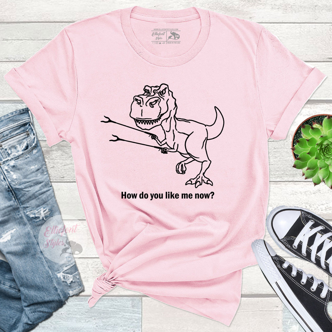 T-REX With Grabbers How Do You Like Me Now? Kids Graphic Tee Shirt ...