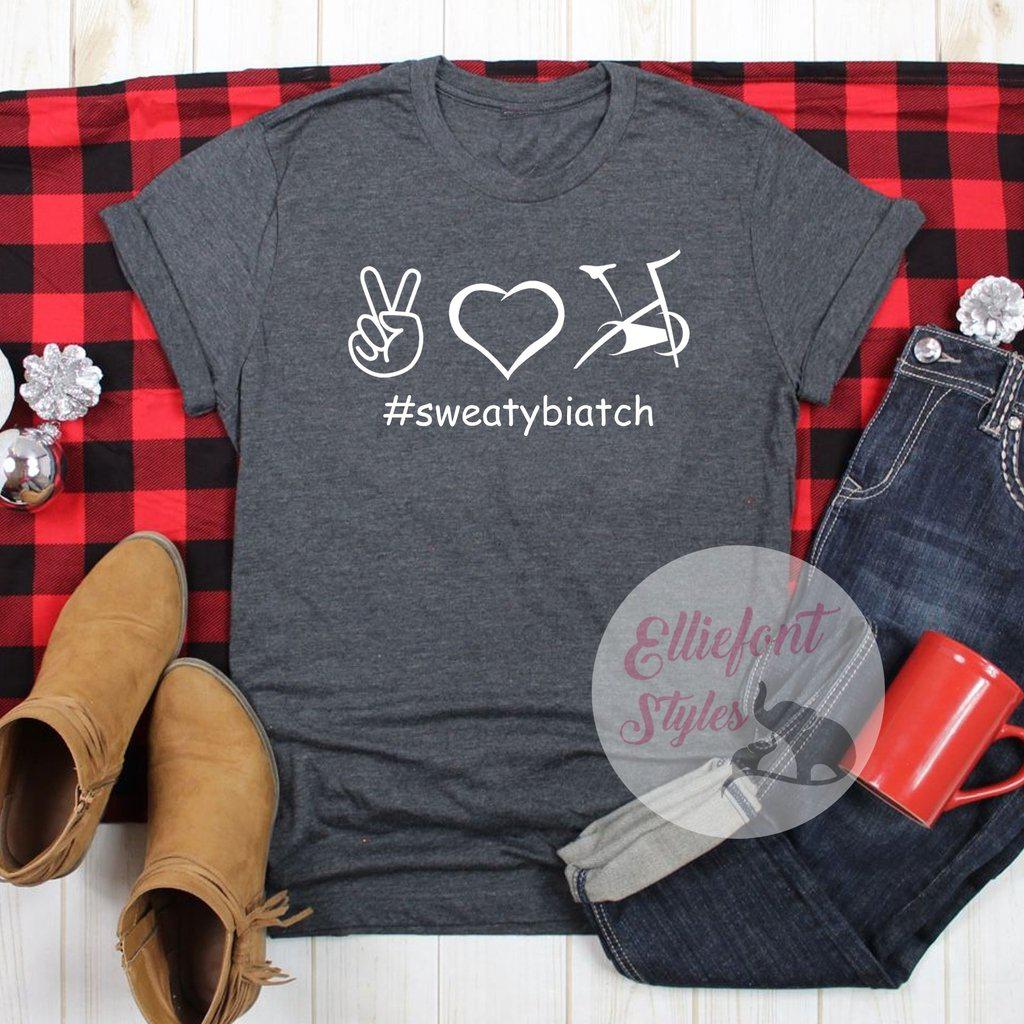 peace love peloton shirt