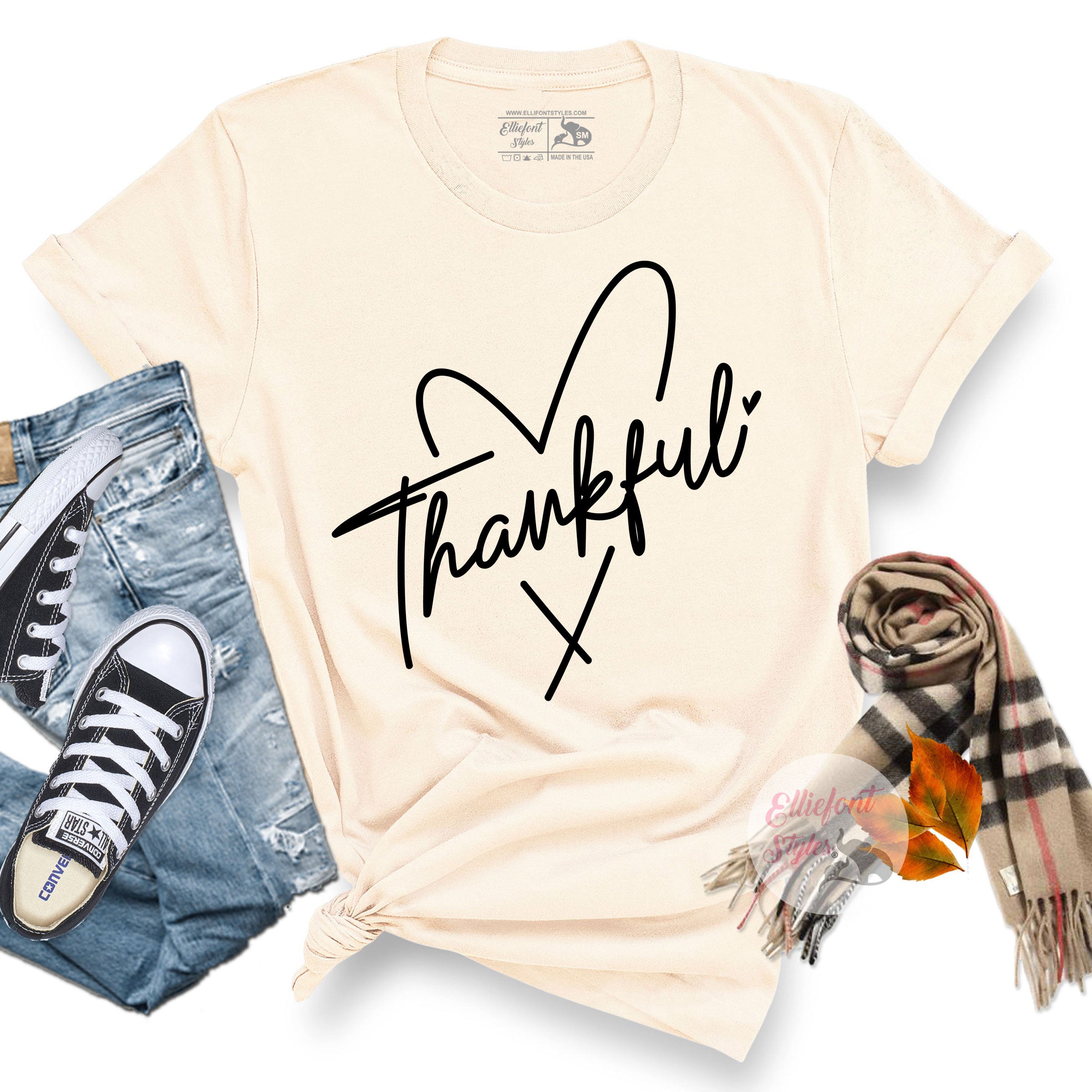 Cozy holiday tee for Thanksgiving style and autumn celebrations