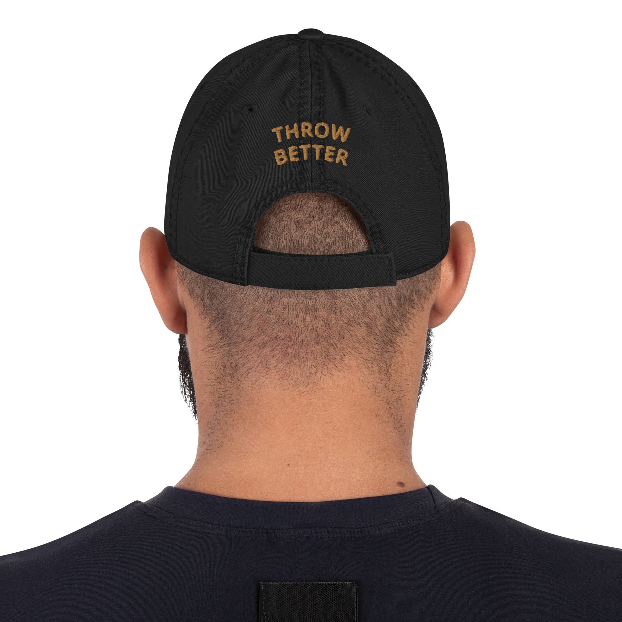 Embroidered Apex Axe Throwing Distressed Dad Hat